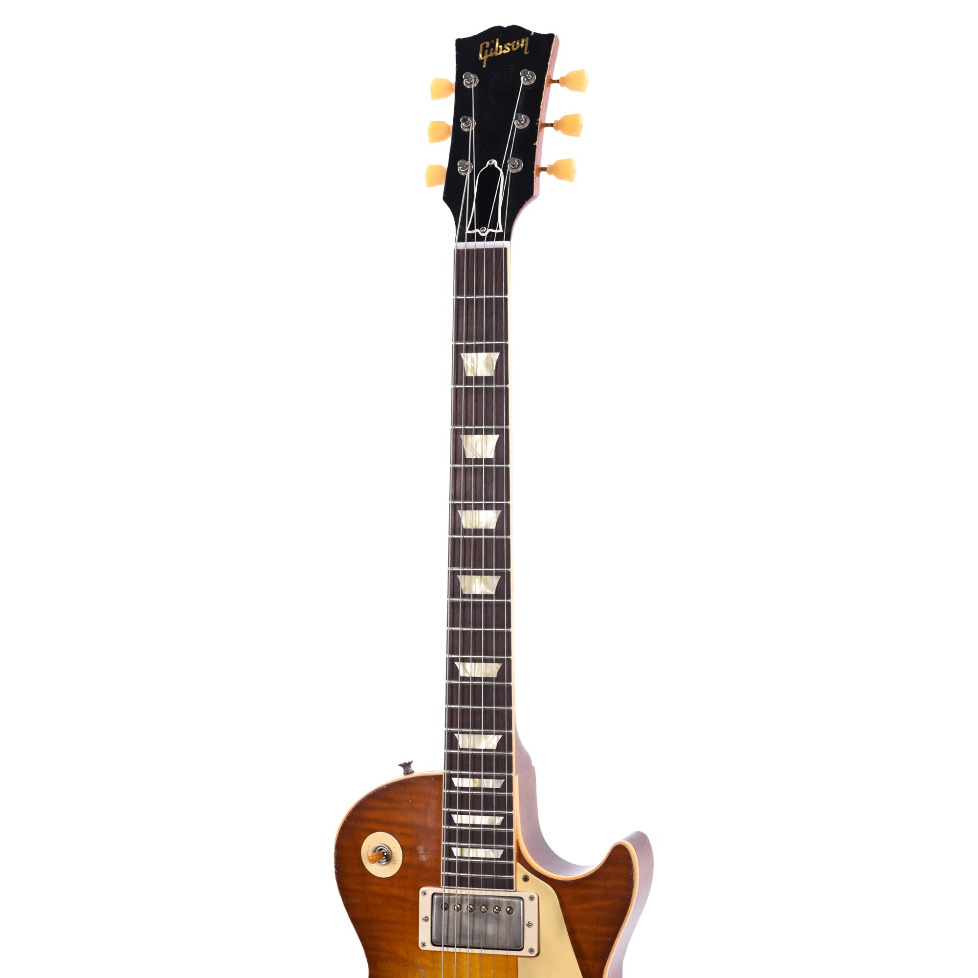 Gibson Custom Shop 1959 Les Paul Standard Reissue Golden Poppy Burst Murphy Lab Heavy Electric Guitars / Solid Body