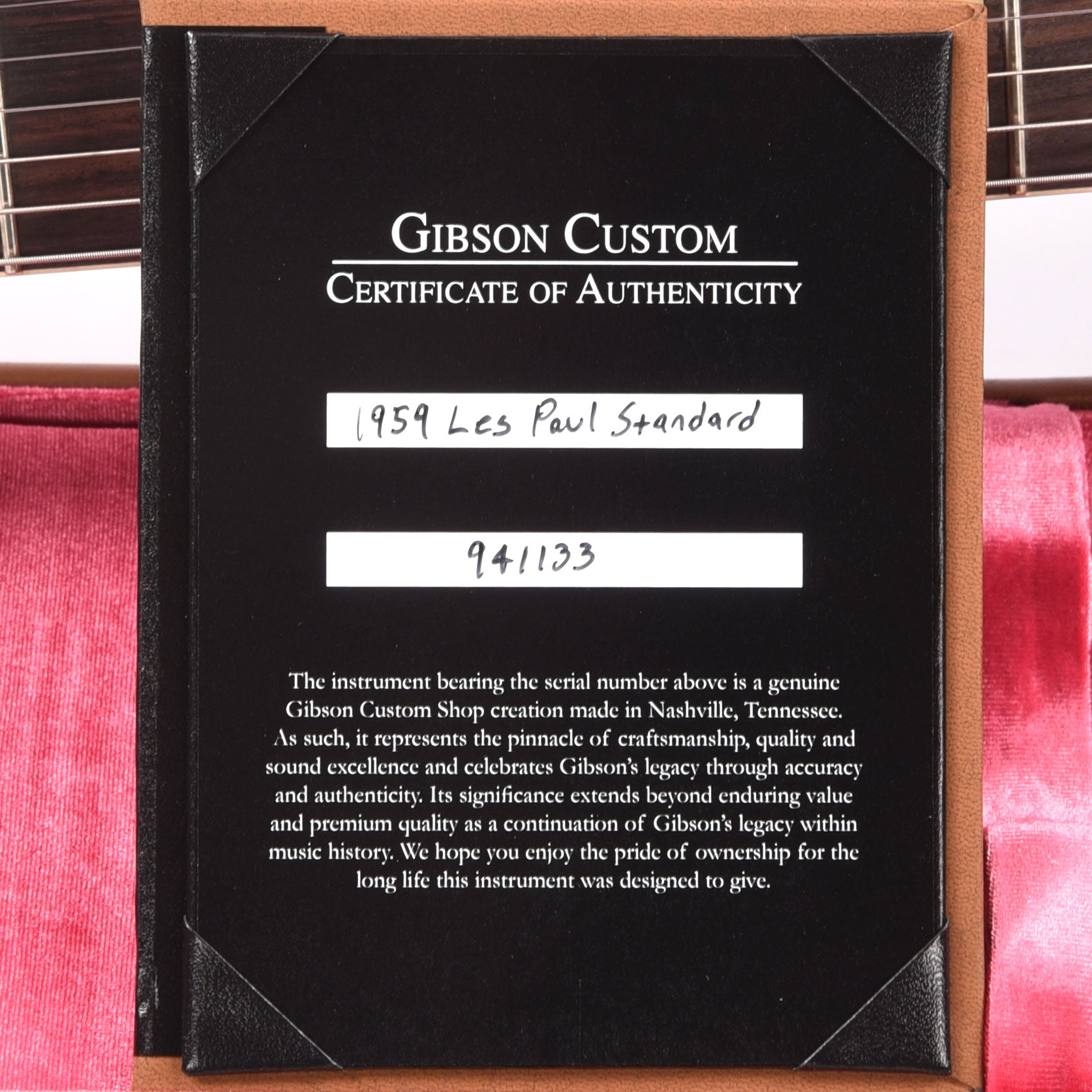 Gibson Custom Shop 1959 Les Paul Standard Reissue Iced Tea Burst VOS Electric Guitars / Solid Body