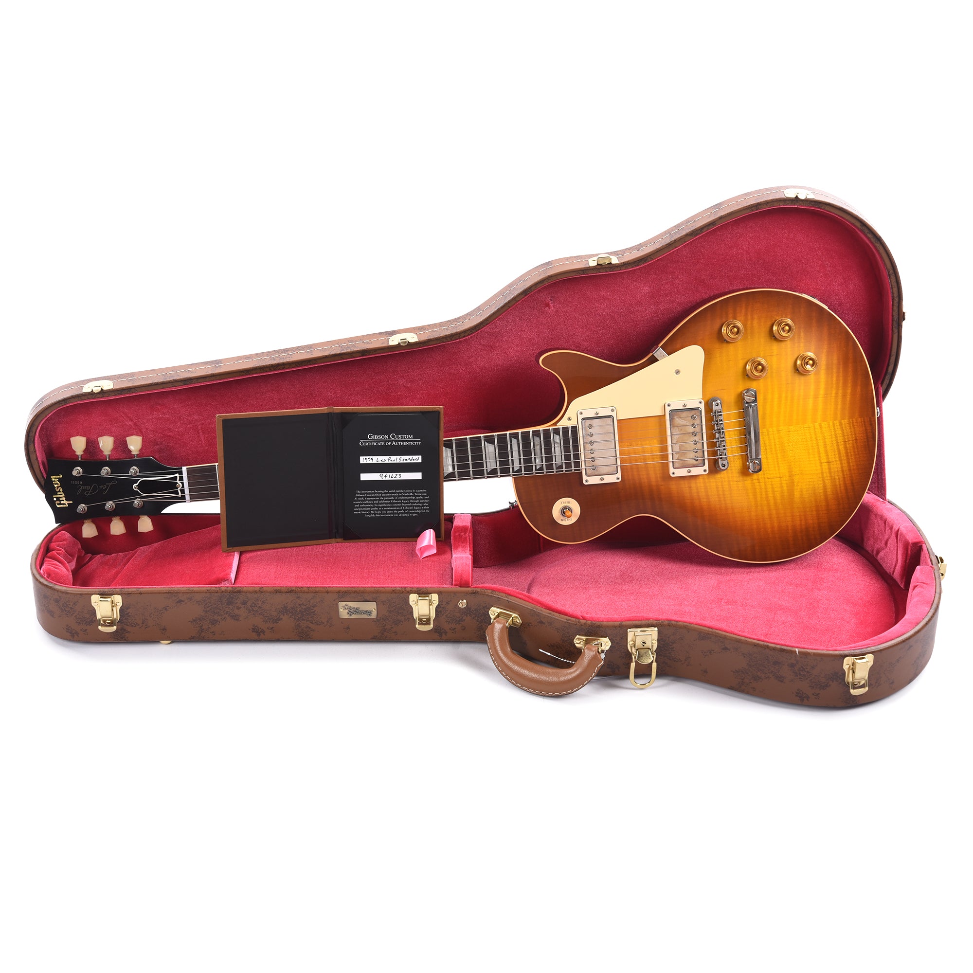 Gibson Custom Shop 1959 Les Paul Standard Reissue Iced Tea Burst VOS Electric Guitars / Solid Body