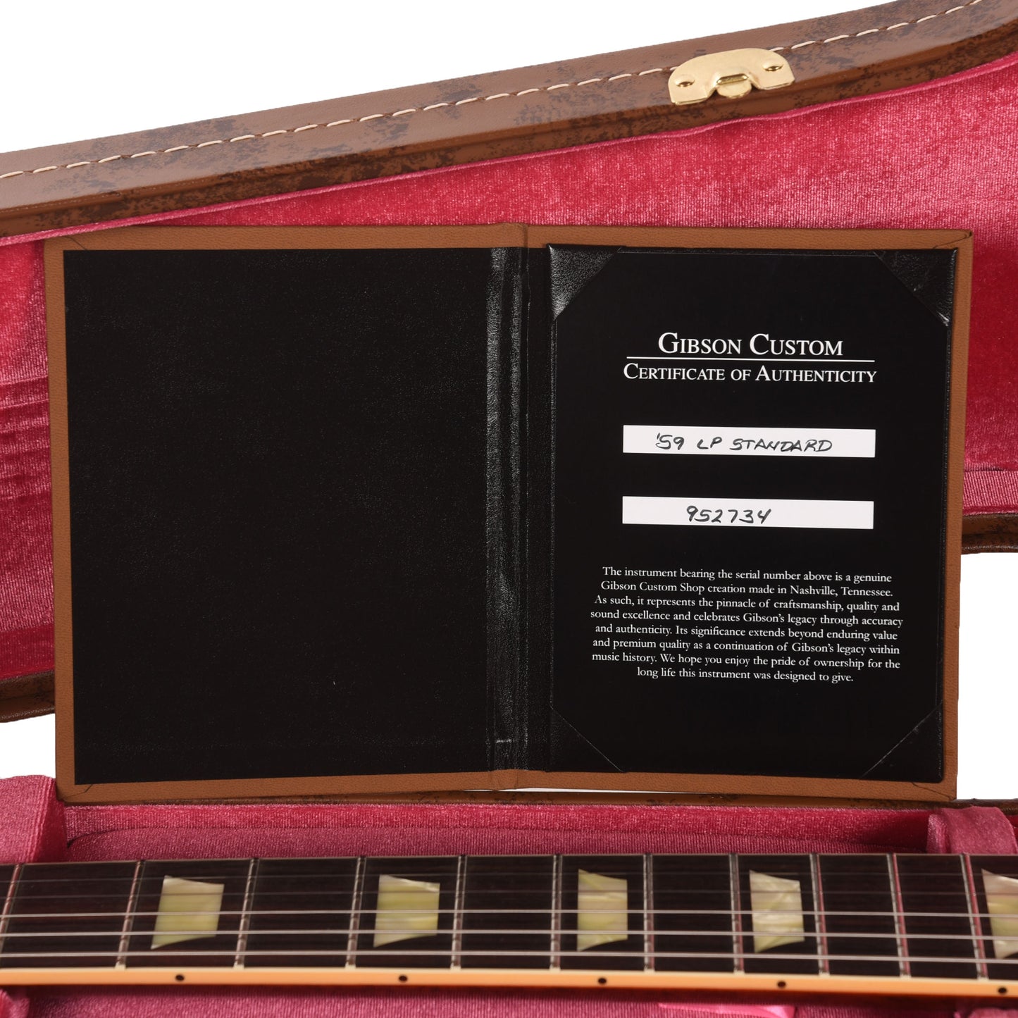 Gibson Custom Shop 1959 Les Paul Standard Reissue Iced Tea Burst VOS Electric Guitars / Solid Body