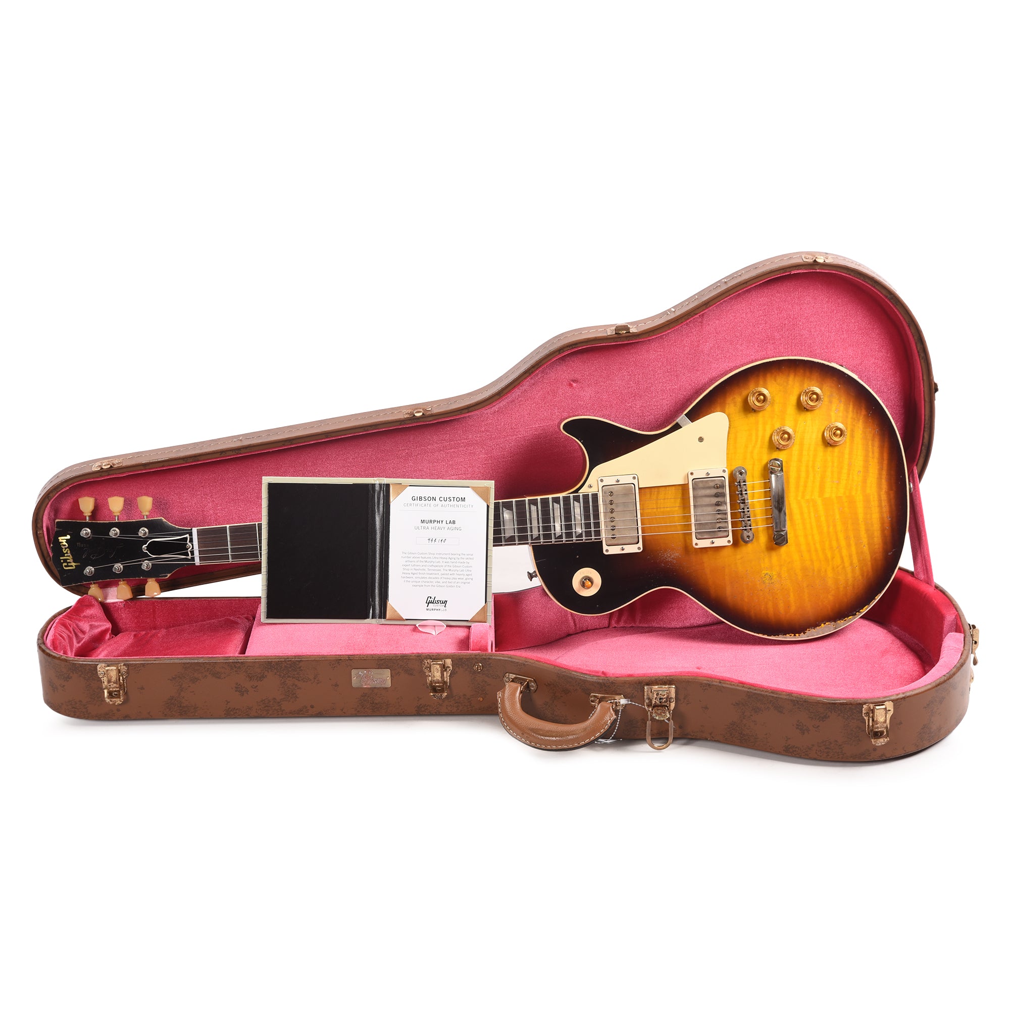 Gibson Custom Shop 1959 Les Paul Standard Reissue Kindred Burst Murphy Lab Ultra Heavy Aged Electric Guitars / Solid Body