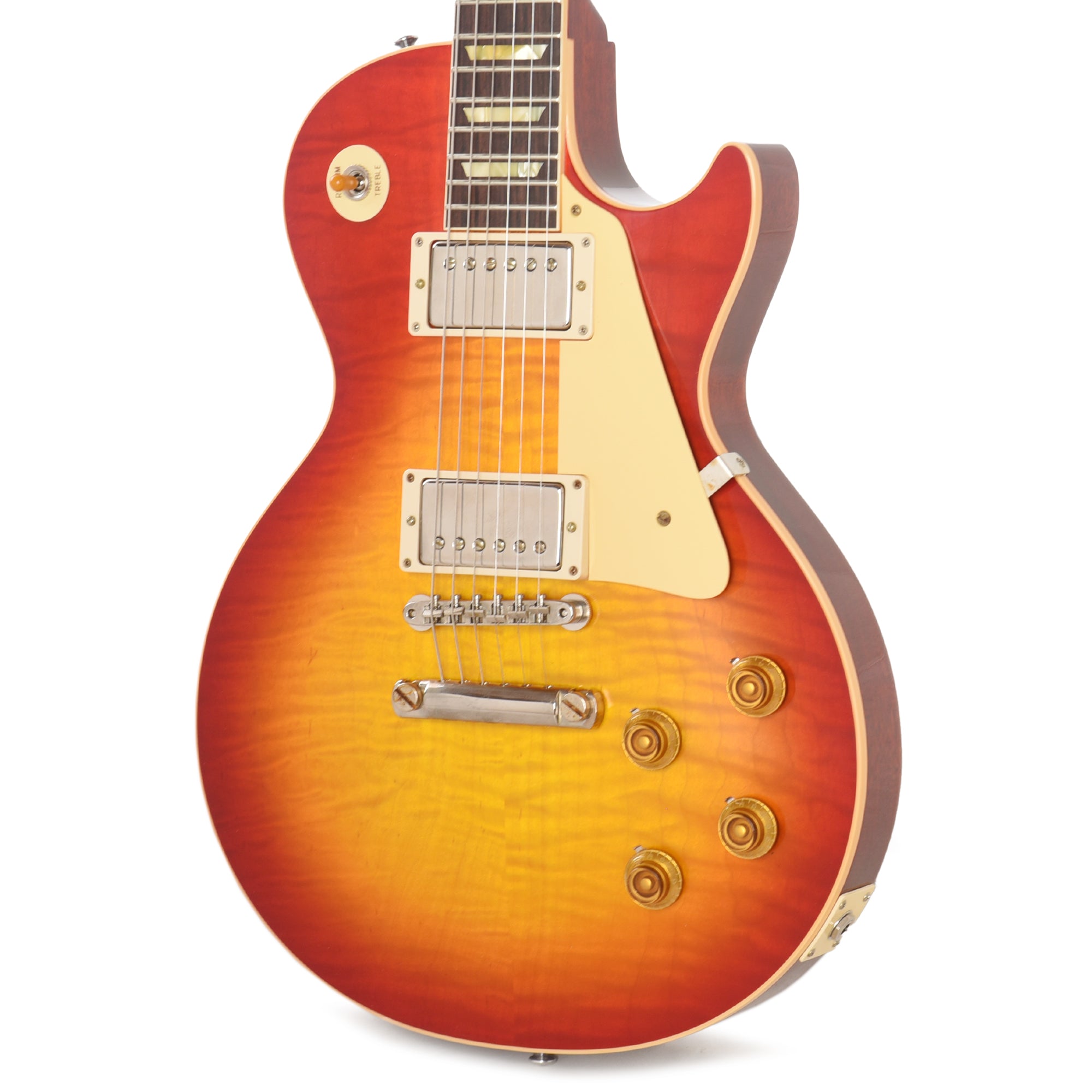 Gibson Custom Shop 1959 Les Paul Standard Reissue Washed Cherry Sunburst VOS Electric Guitars / Solid Body