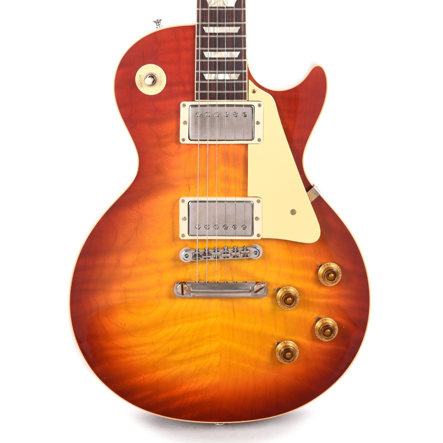 Gibson Custom Shop 1959 Les Paul Standard Washed Cherry Sunburst VOS Electric Guitars / Solid Body