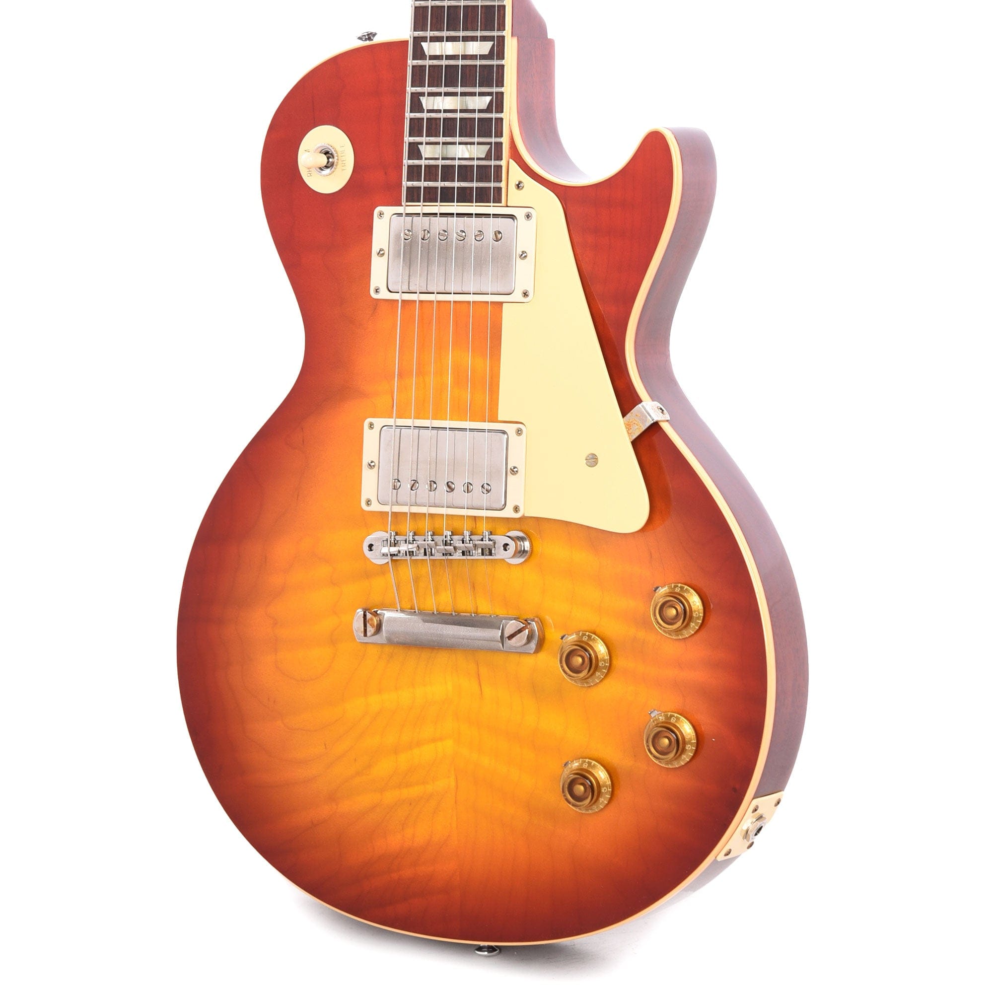 Gibson Custom Shop 1959 Les Paul Standard Washed Cherry Sunburst VOS Electric Guitars / Solid Body