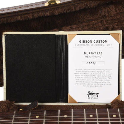 Gibson Custom Shop 1960 Les Paul Junior Double Cut Reissue TV Yellow Murphy Lab Ultra Heavy Aged Electric Guitars / Solid Body