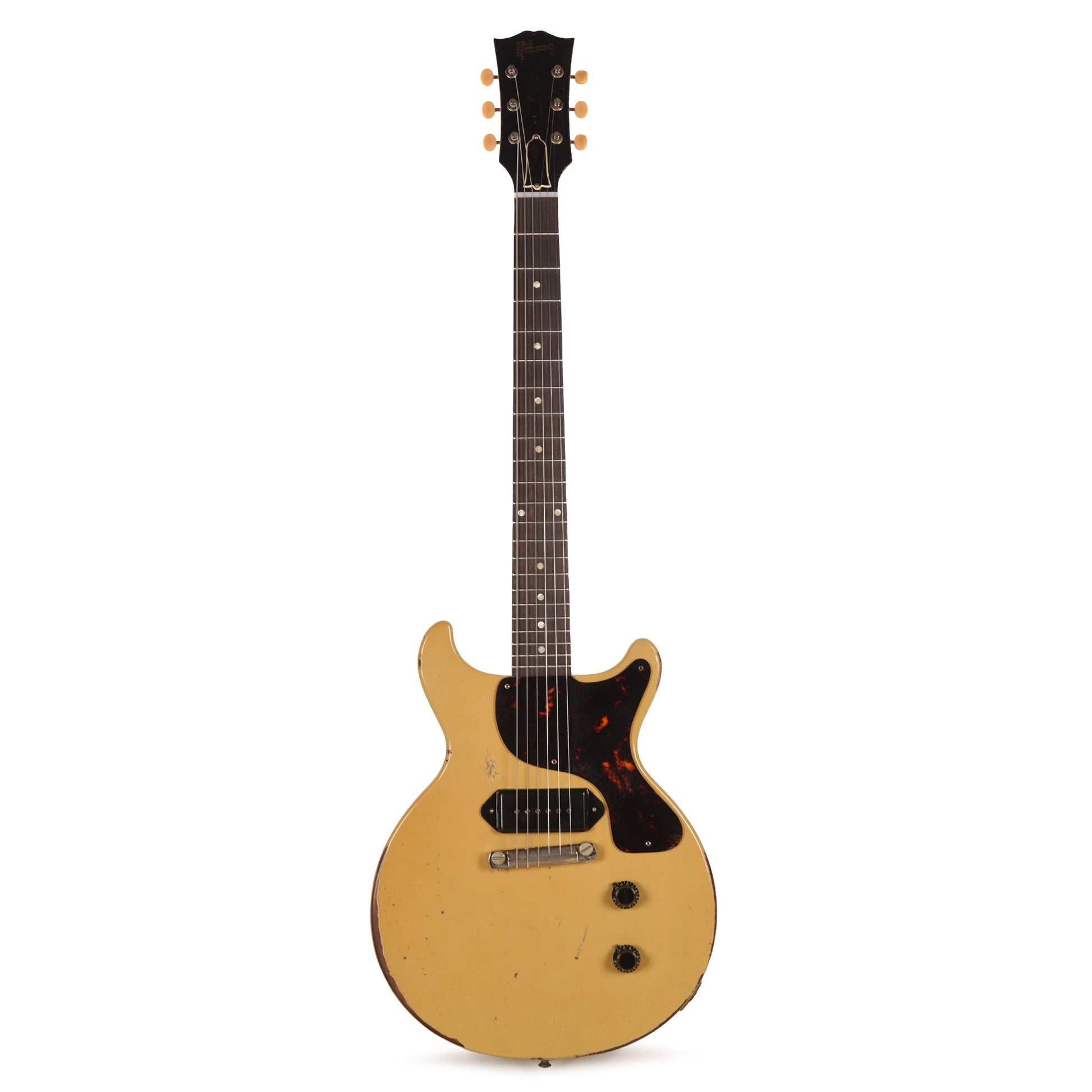 Gibson Custom Shop 1960 Les Paul Junior Double Cut Reissue TV Yellow Murphy Lab Ultra Heavy Aged Electric Guitars / Solid Body