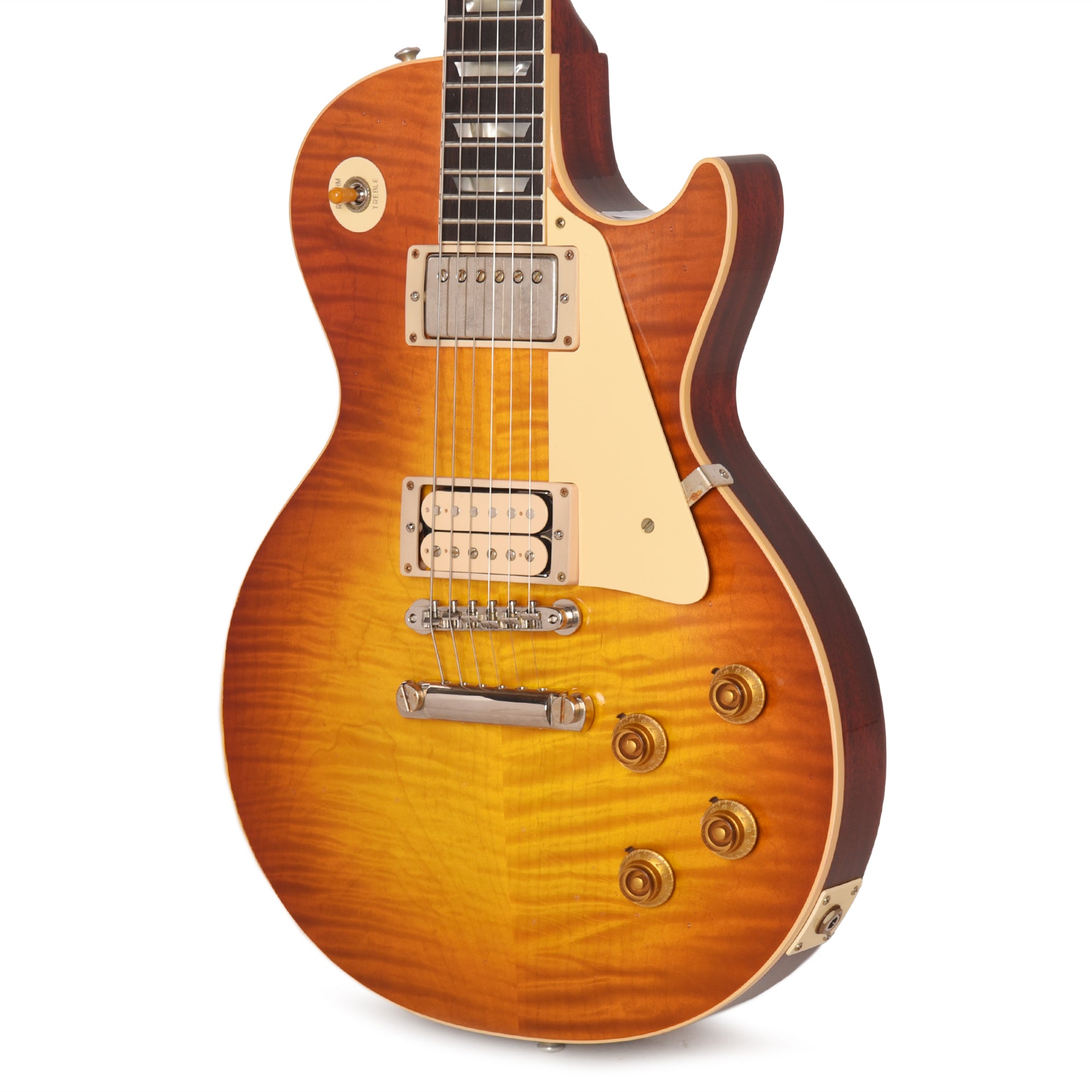 Gibson Custom Shop 1960 Les Paul Standard Beauty of the Burst 151 Murphy Lab Light Aged w/Double Classic White Custombuckers Electric Guitars / Solid Body