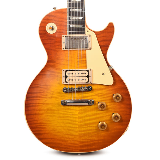 Gibson Custom Shop 1960 Les Paul Standard Beauty of the Burst 151 Murphy Lab Light Aged w/Double Classic White Custombuckers Electric Guitars / Solid Body
