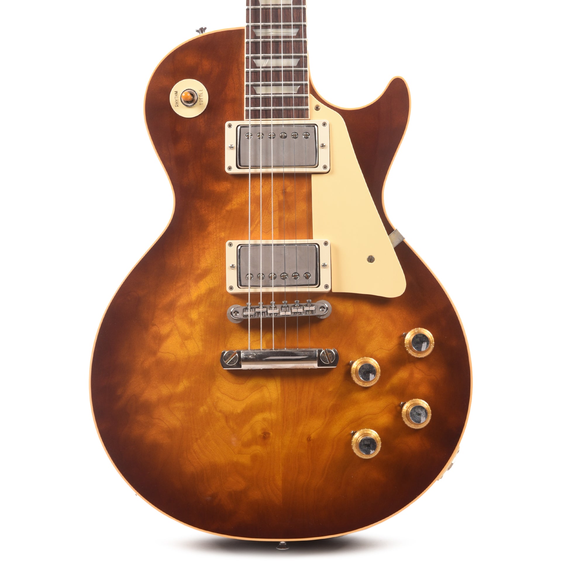 Gibson Custom Shop 1960 Les Paul Standard "CME Spec" AAA Quilted Maple Iced Tea VOS w/V2 Neck Profile Electric Guitars / Solid Body