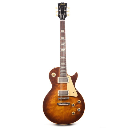 Gibson Custom Shop 1960 Les Paul Standard "CME Spec" AAA Quilted Maple Iced Tea VOS w/V2 Neck Profile Electric Guitars / Solid Body