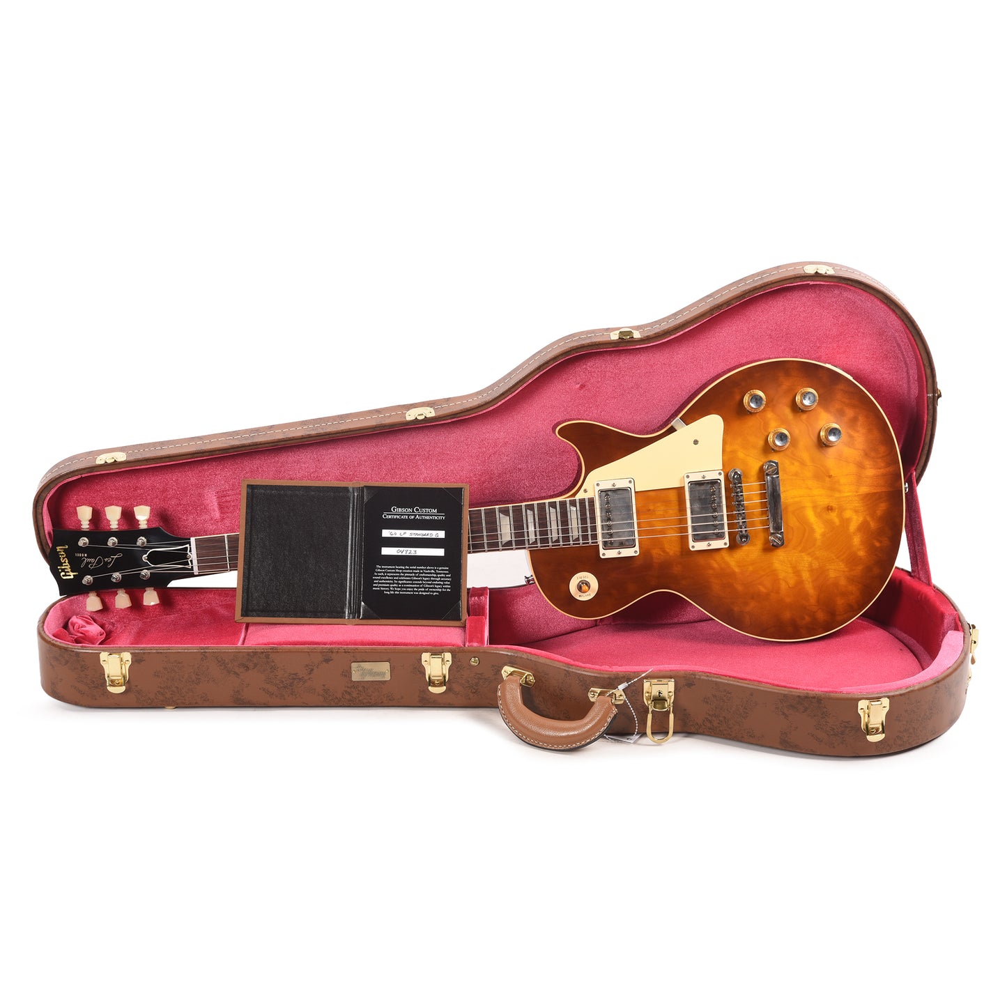 Gibson Custom Shop 1960 Les Paul Standard "CME Spec" AAA Quilted Maple Iced Tea VOS w/V2 Neck Profile Electric Guitars / Solid Body