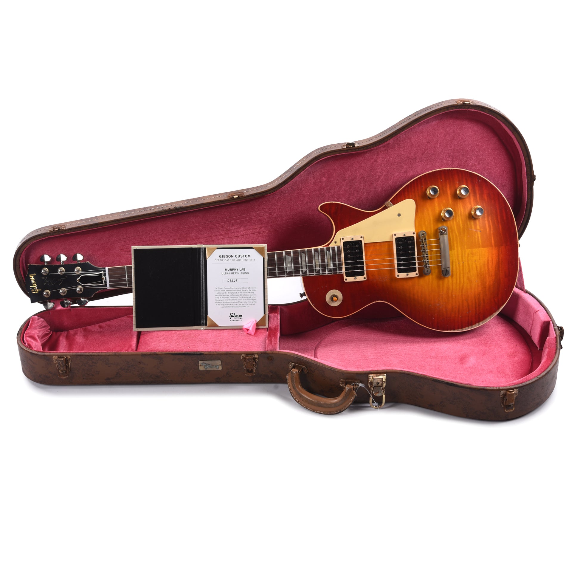 Gibson Custom Shop 1960 Les Paul Standard "CME Spec" Factory Burst Ultra Heavy Murphy Aged w/'60 V1 Neck Electric Guitars / Solid Body