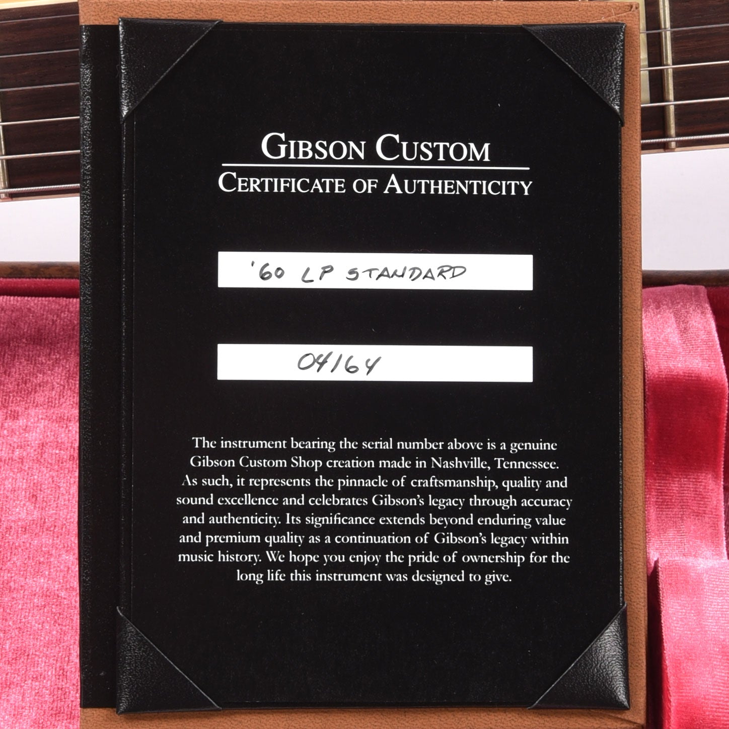 Gibson Custom Shop 1960 Les Paul Standard 