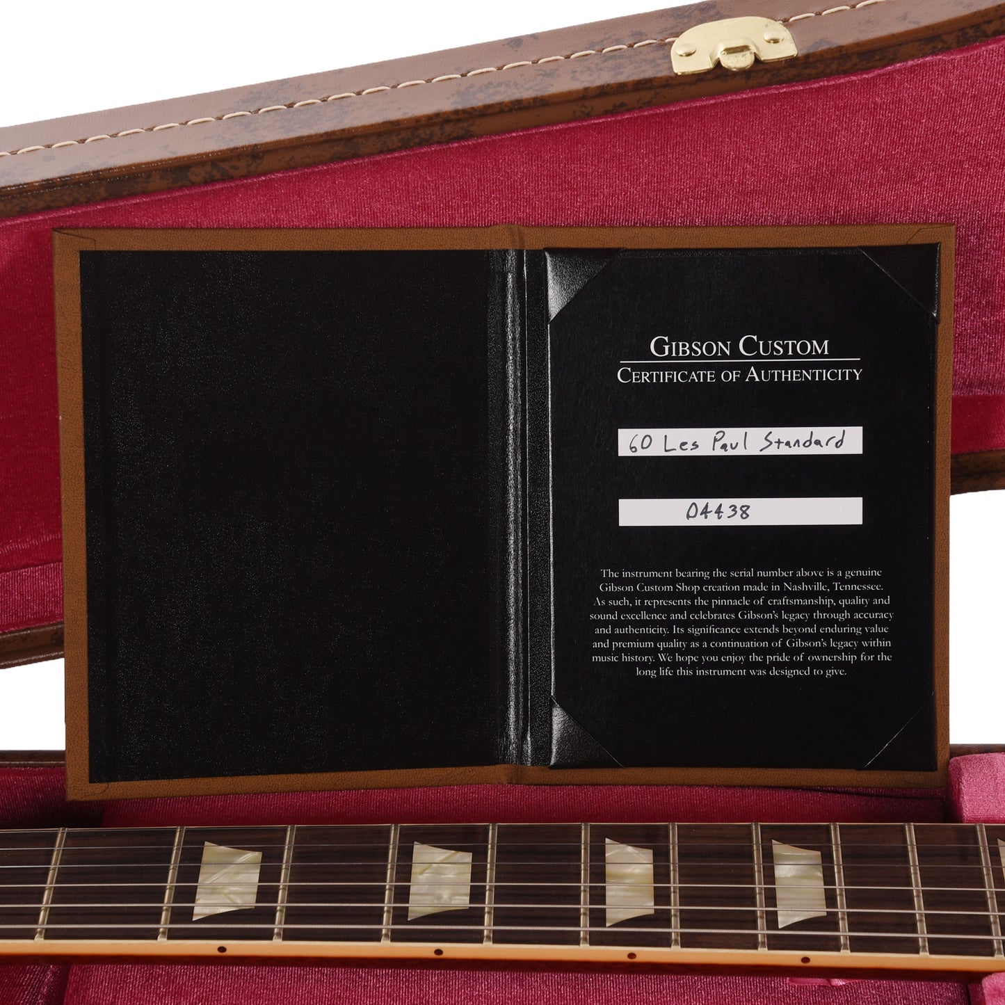 Gibson Custom Shop 1960 Les Paul Standard "CME Spec" Factory Burst VOS w/Scarface Neck Electric Guitars / Solid Body