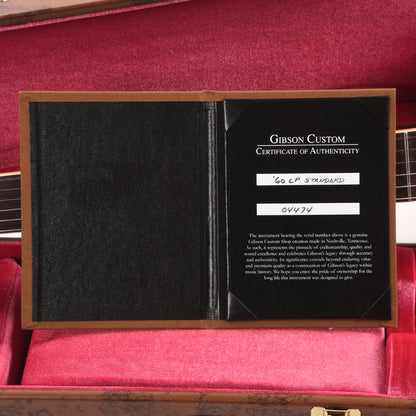 Gibson Custom Shop 1960 Les Paul Standard "CME Spec" Factory Burst VOS w/Scarface Neck Electric Guitars / Solid Body