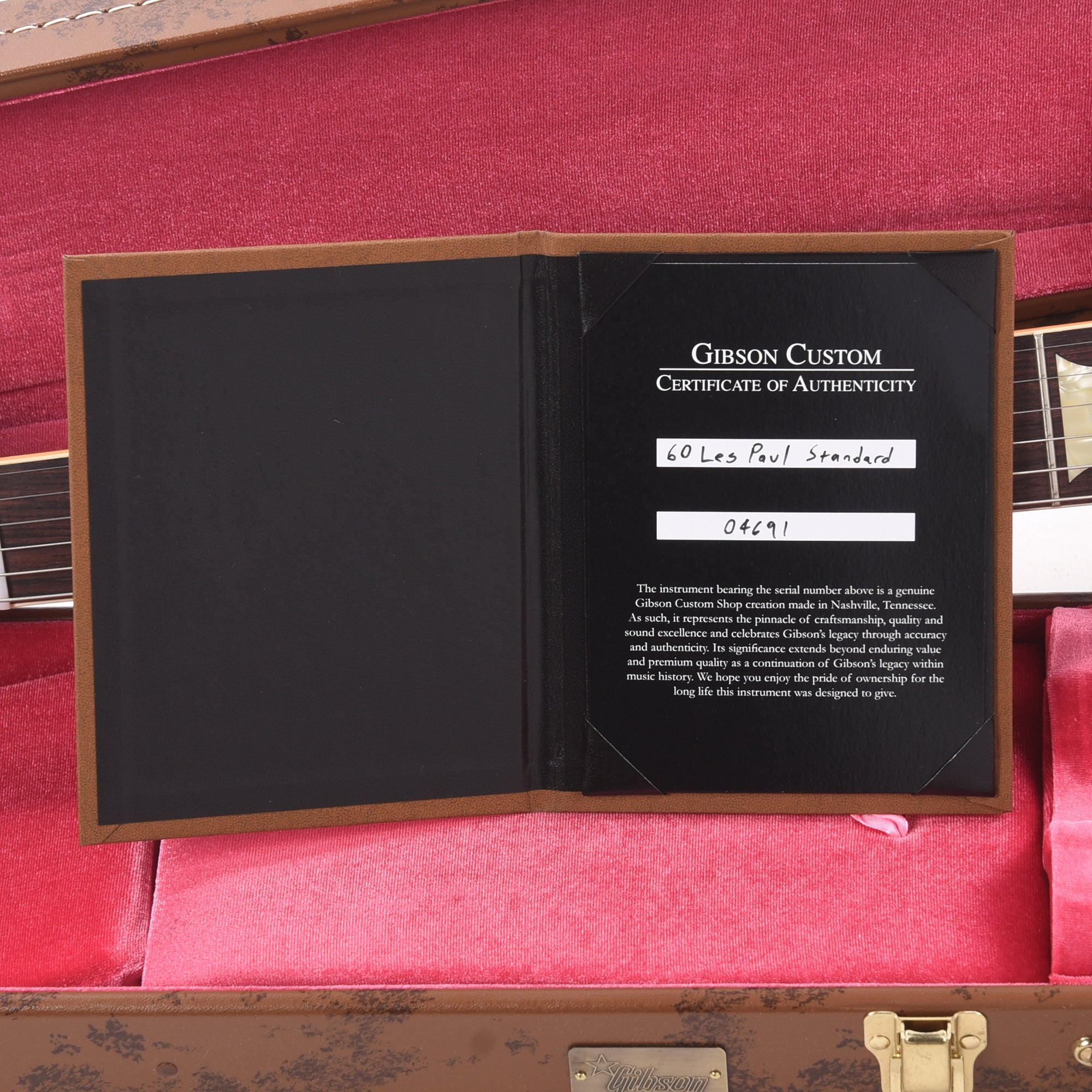 Gibson Custom Shop 1960 Les Paul Standard 