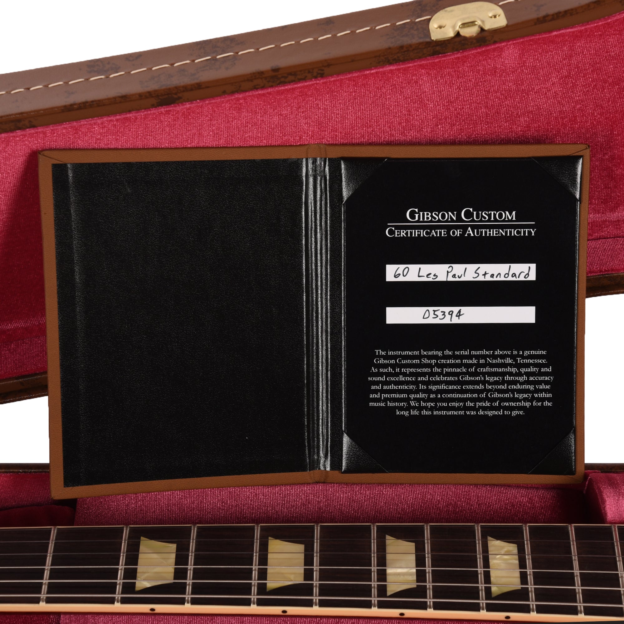 Gibson Custom Shop 1960 Les Paul Standard 
