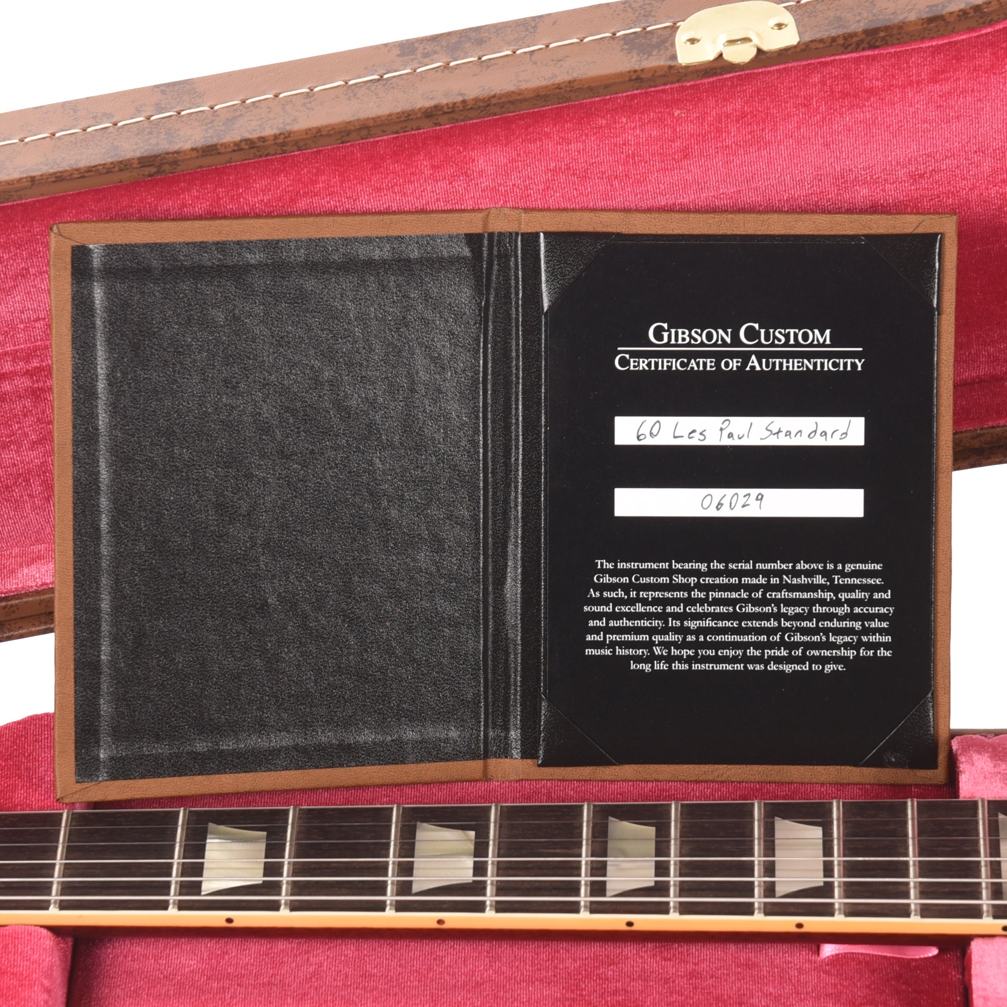 Gibson Custom Shop 1960 Les Paul Standard 