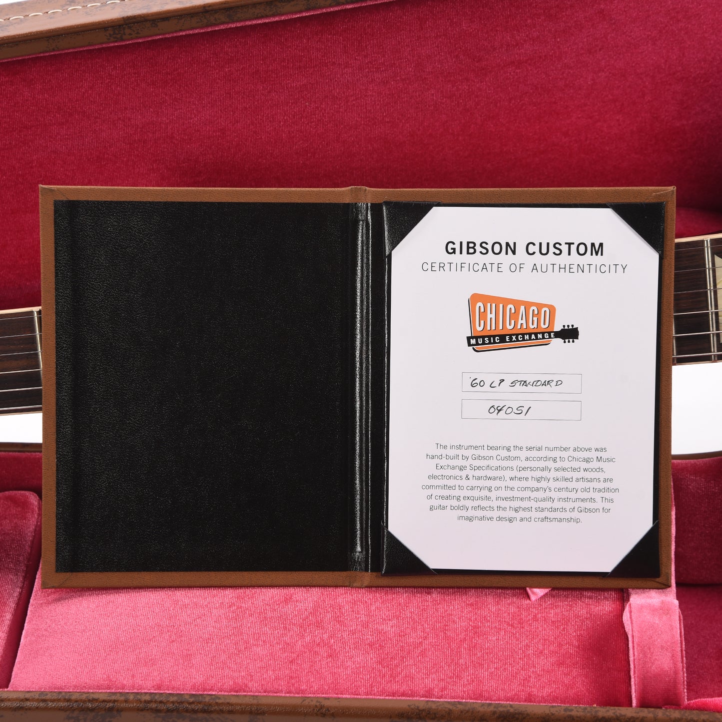 Gibson Custom Shop 1960 Les Paul Standard "CME Spec" Koa Natural Gloss w/Darkback & Carmelita Neck Electric Guitars / Solid Body