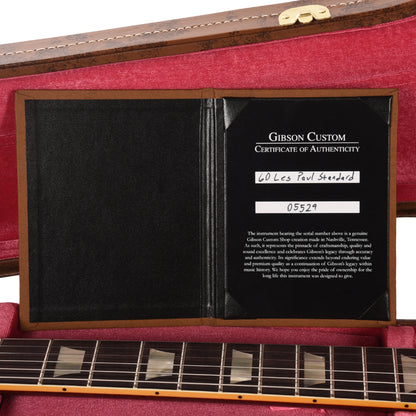 Gibson Custom Shop 1960 Les Paul Standard "CME Spec" Tomato Soup Burst VOS w/60 V2 Neck Electric Guitars / Solid Body