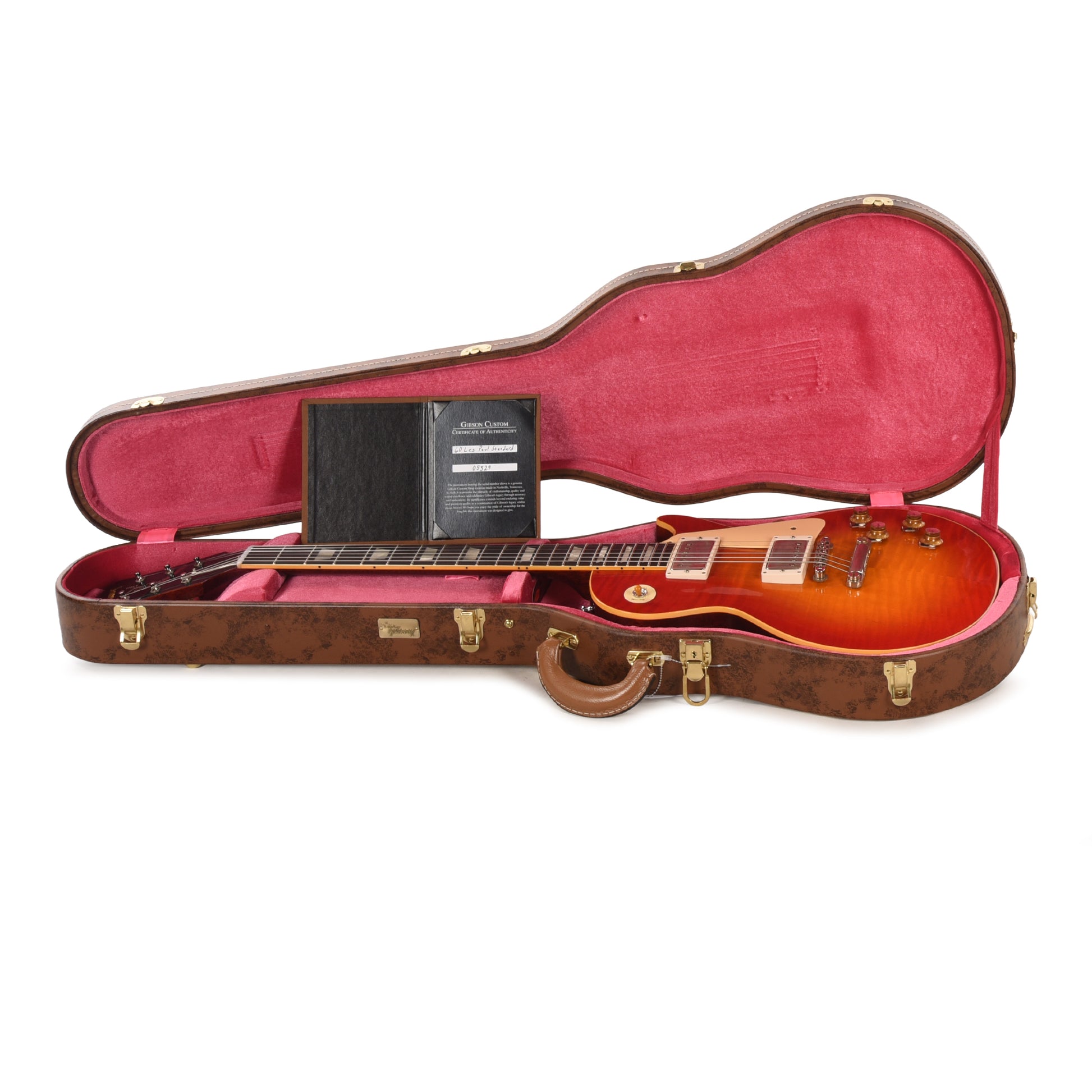 Gibson Custom Shop 1960 Les Paul Standard "CME Spec" Tomato Soup Burst VOS w/60 V2 Neck Electric Guitars / Solid Body