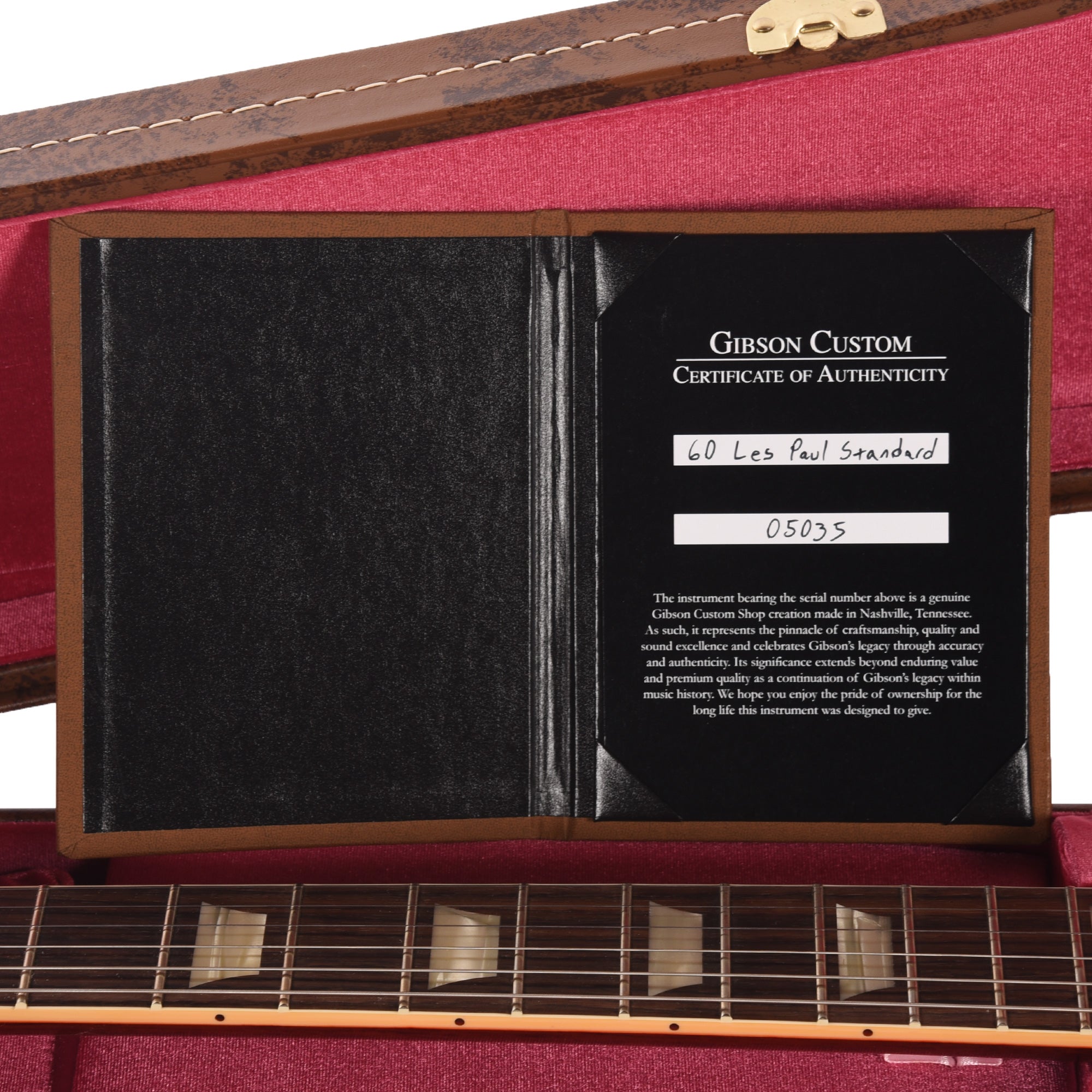 Gibson Custom Shop 1960 Les Paul Standard 