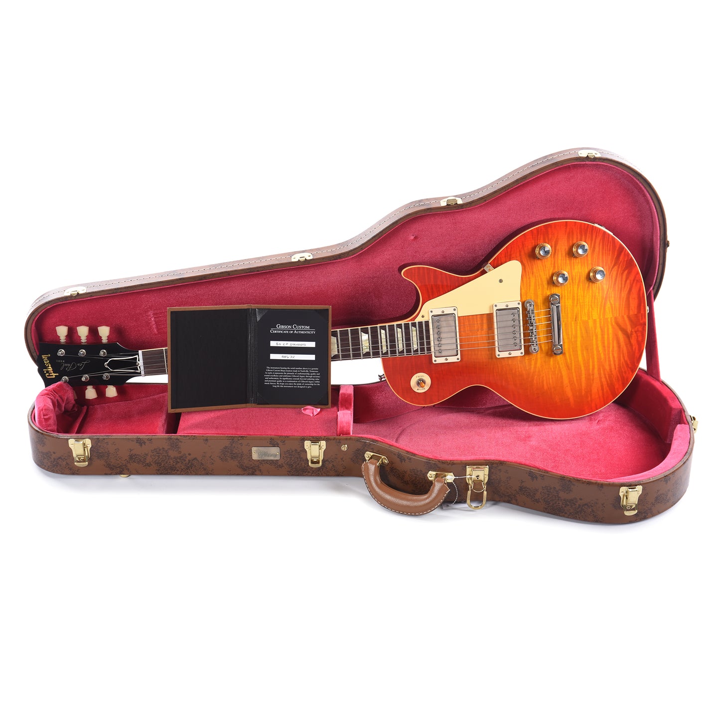 Gibson Custom Shop 1960 Les Paul Standard "CME Spec" Tomato Soup Burst VOS w/60 V3 Neck Electric Guitars / Solid Body