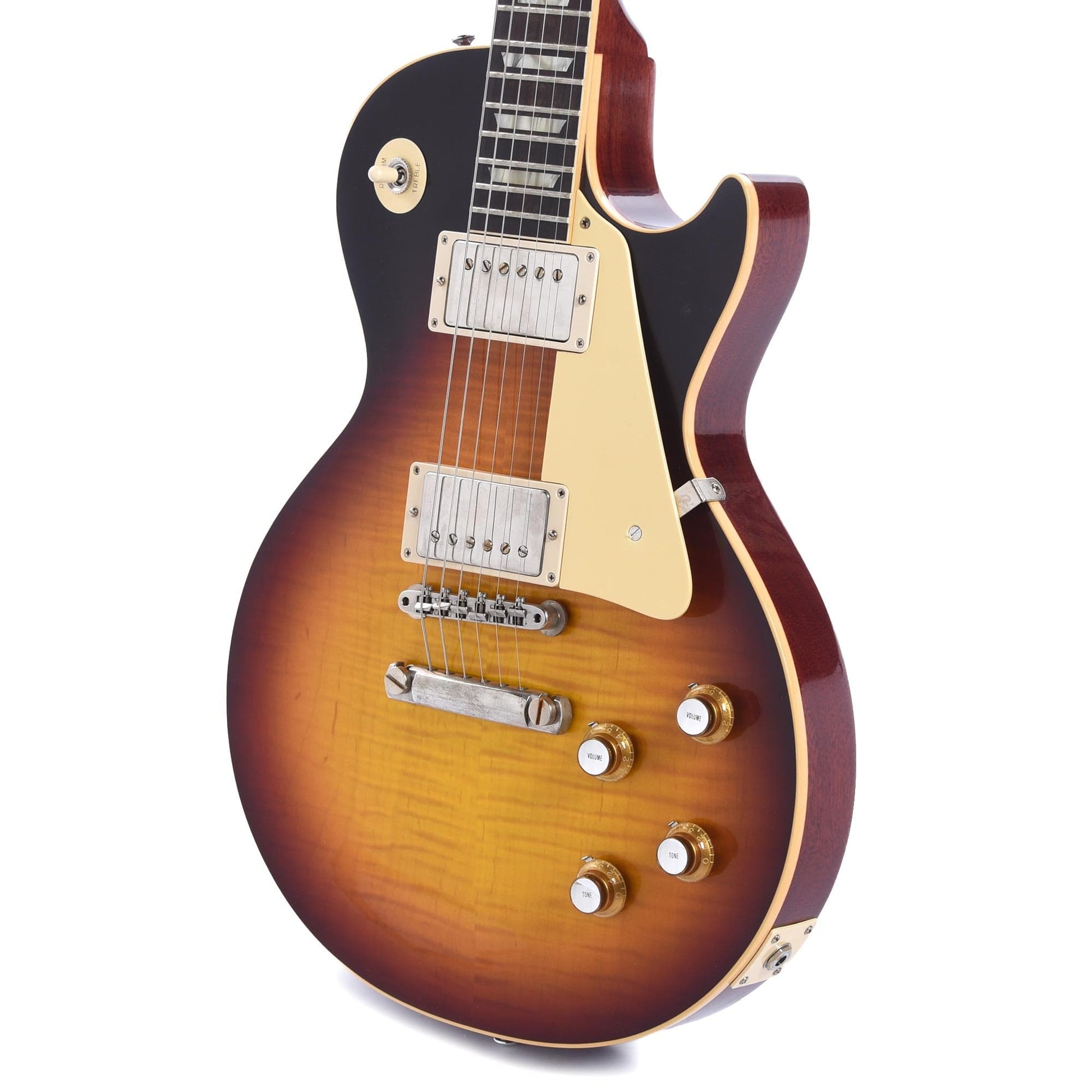 Gibson Custom Shop 1960 Les Paul Standard "CME Spec" Washed Bourbon Burst VOS w/60 V2 Neck Electric Guitars / Solid Body