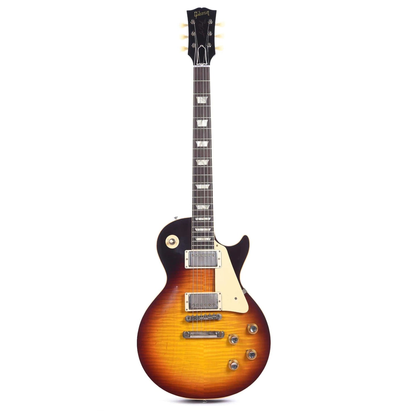 Gibson Custom Shop 1960 Les Paul Standard "CME Spec" Washed Bourbon Burst VOS w/60 V2 Neck Electric Guitars / Solid Body