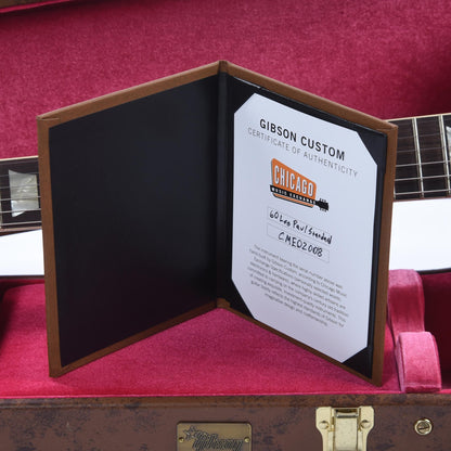Gibson Custom Shop 1960 Les Paul Standard "CME Spec" Washed Bourbon Burst VOS w/60 V2 Neck Electric Guitars / Solid Body