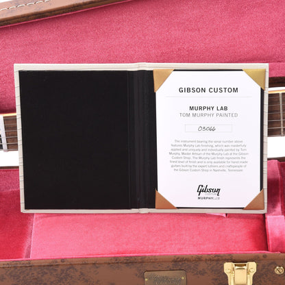 Gibson Custom Shop 1960 Les Paul Standard Murphy Painted Murphy Burst Gloss w/60 V2 Neck Profile Electric Guitars / Solid Body