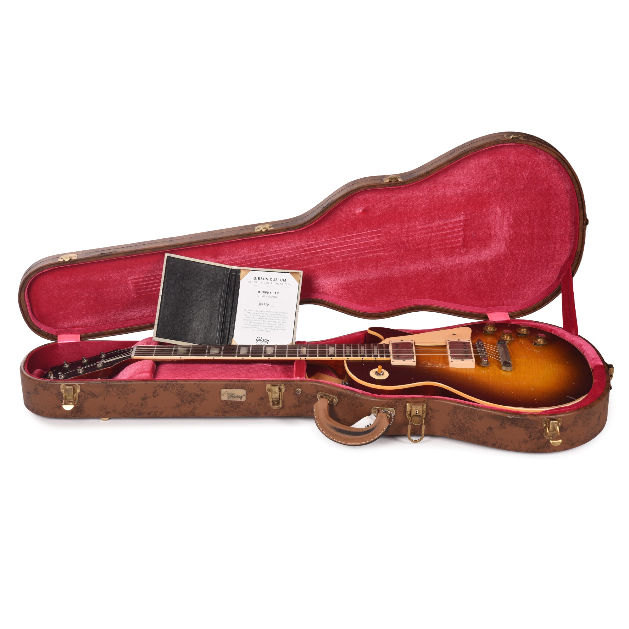 Gibson Custom Shop 1960 Les Paul Standard Reissue Iced Tea Burst Murphy Lab Heavy Aged Electric Guitars / Solid Body