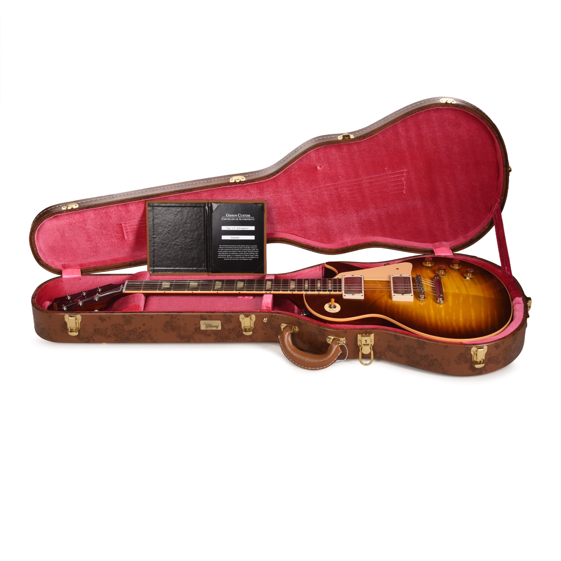 Gibson Custom Shop 1960 Les Paul Standard Reissue Iced Tea Burst VOS Electric Guitars / Solid Body
