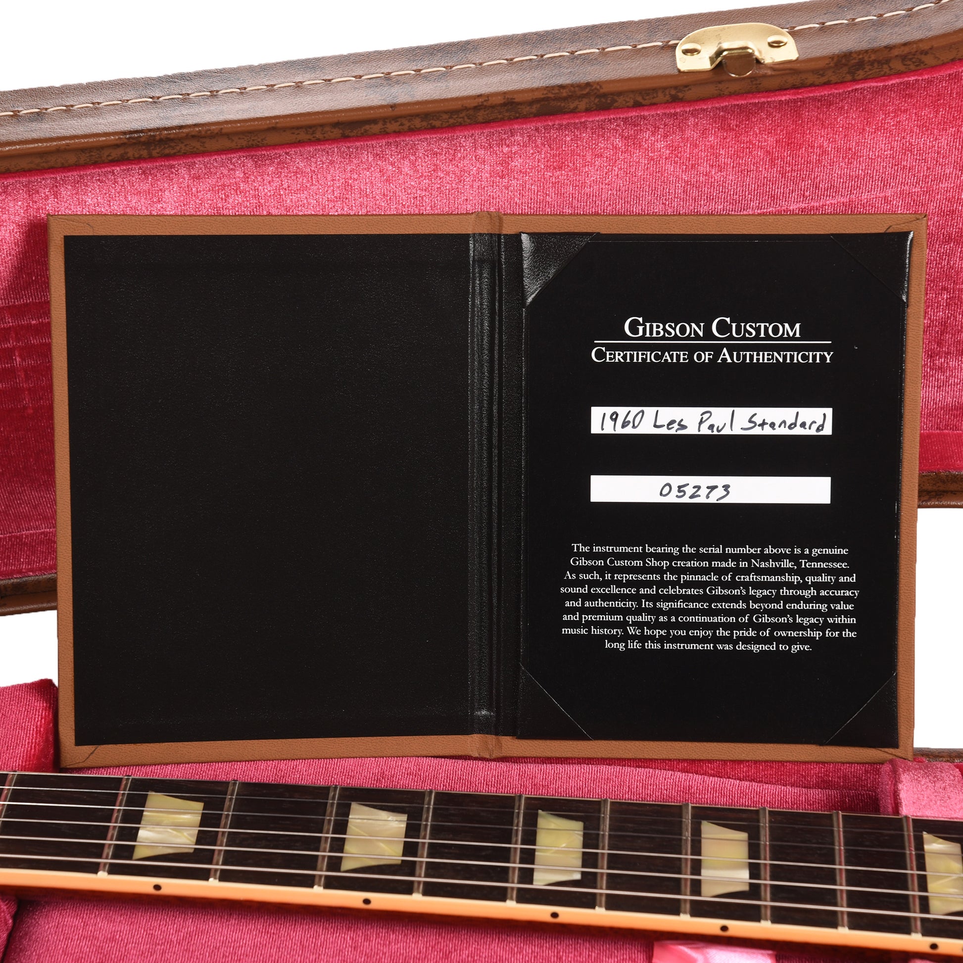 Gibson Custom Shop 1960 Les Paul Standard Reissue Tangerine Burst VOS Electric Guitars / Solid Body