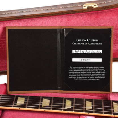 Gibson Custom Shop 1960 Les Paul Standard Reissue Tangerine Burst VOS Electric Guitars / Solid Body