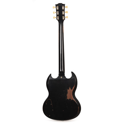 Gibson Custom Shop 1961 Les Paul SG Standard Antique Double Ebony Lab Heavy Aged w/P90s Electric Guitars / Solid Body