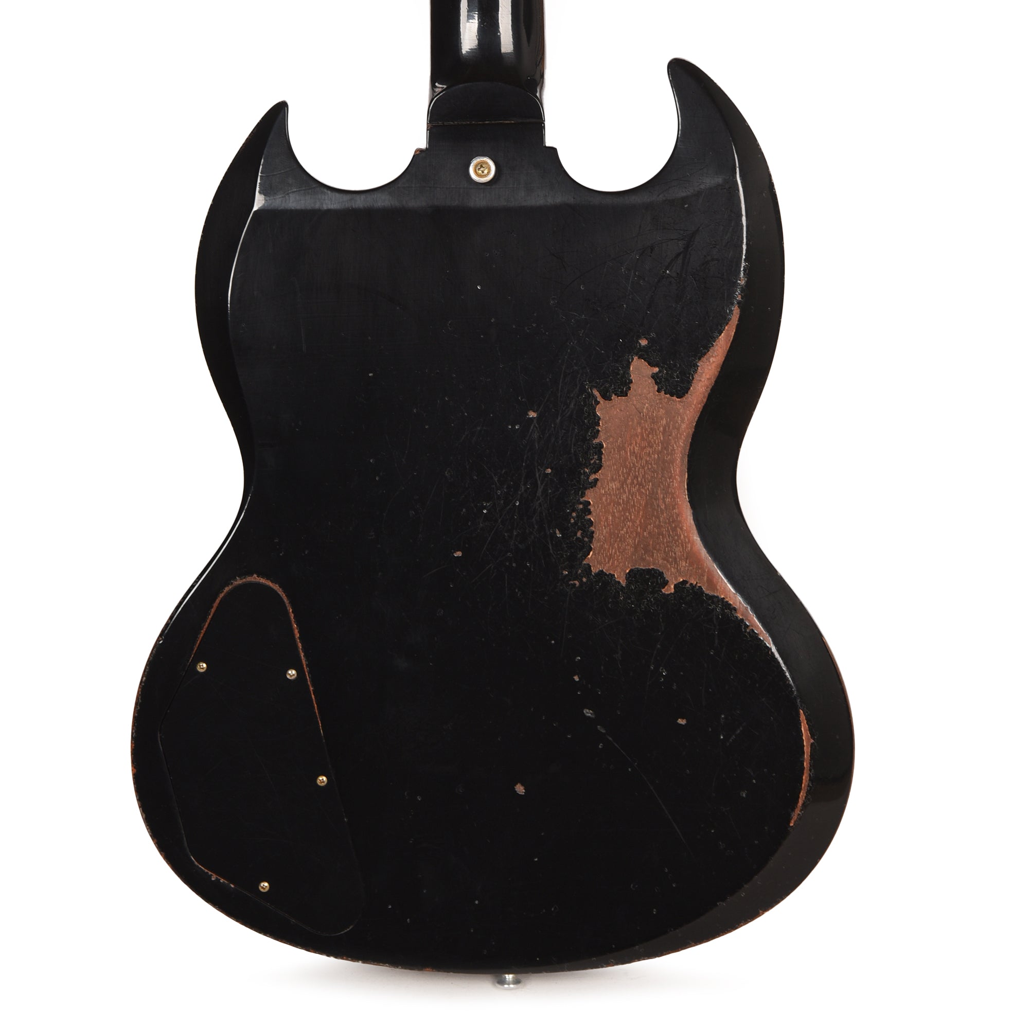 Gibson Custom Shop 1961 Les Paul SG Standard Antique Double Ebony Lab Heavy Aged w/P90s Electric Guitars / Solid Body