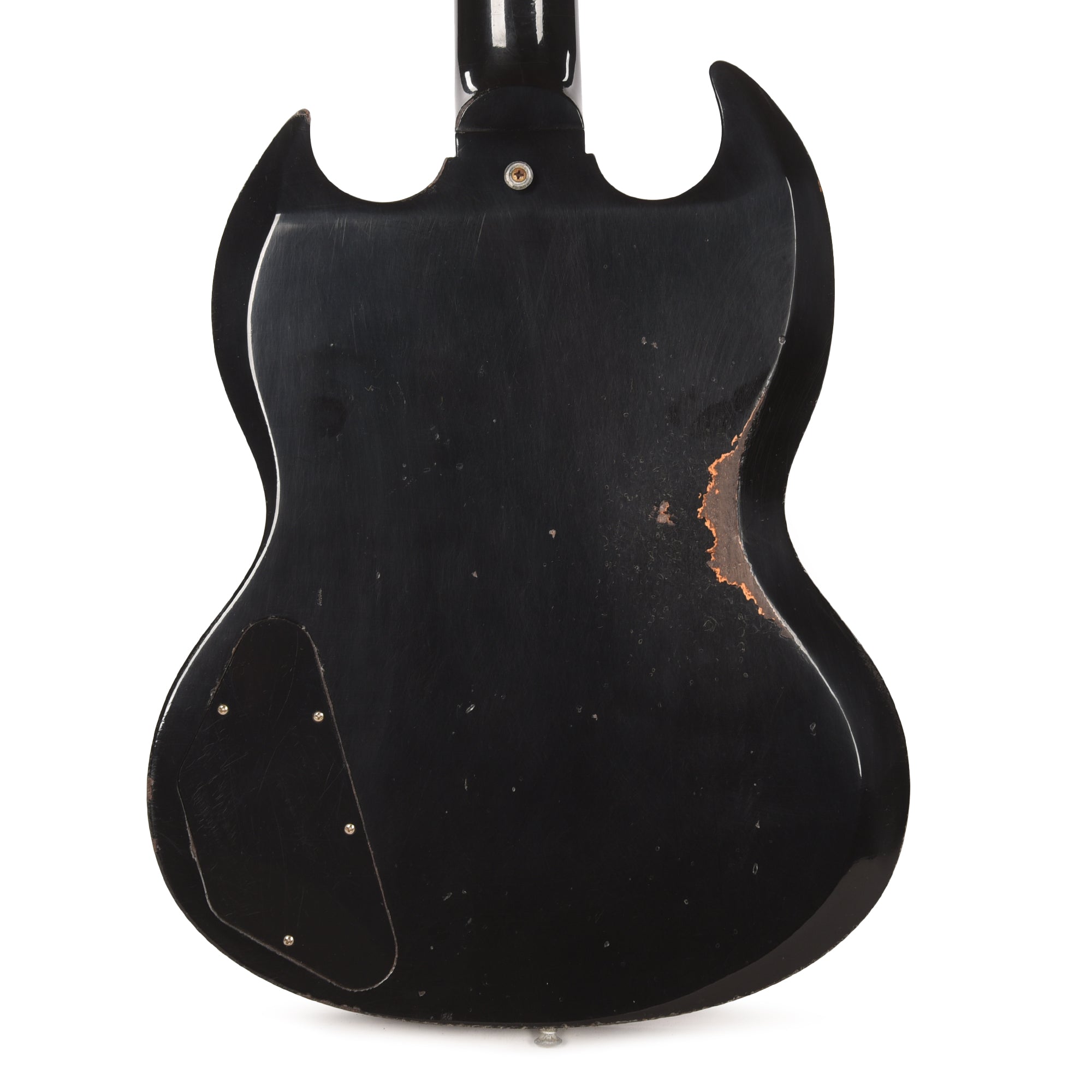 Gibson Custom Shop 1961 Les Paul SG Standard Antique Double Ebony Lab Heavy Aged w/P90s Electric Guitars / Solid Body