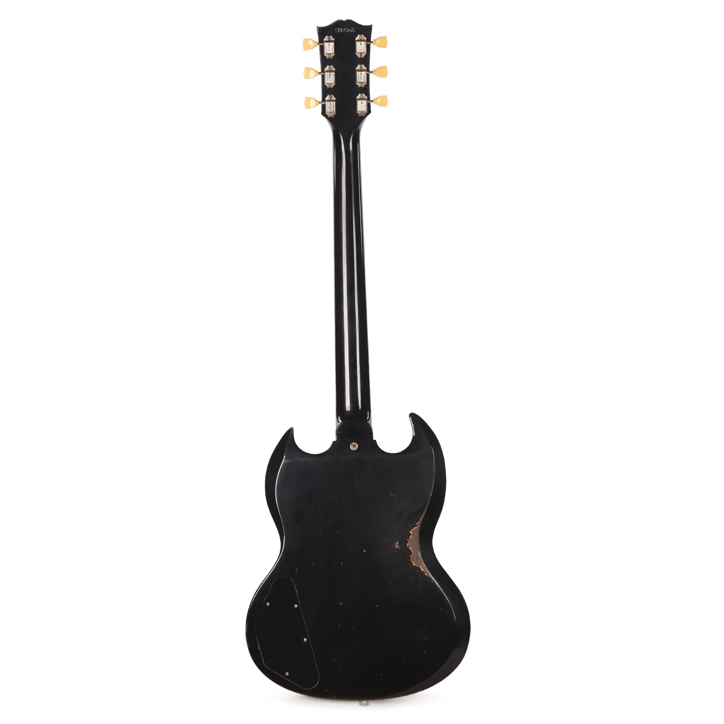 Gibson Custom Shop 1961 Les Paul SG Standard Antique Double Ebony Lab Heavy Aged w/P90s Electric Guitars / Solid Body