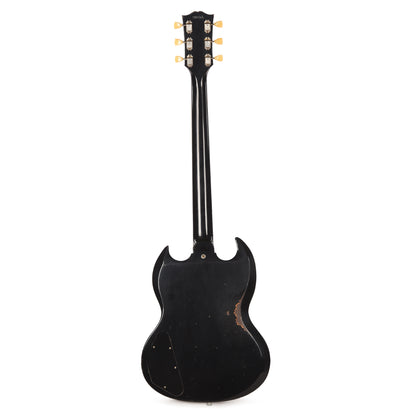 Gibson Custom Shop 1961 Les Paul SG Standard Antique Double Ebony Lab Heavy Aged w/P90s Electric Guitars / Solid Body