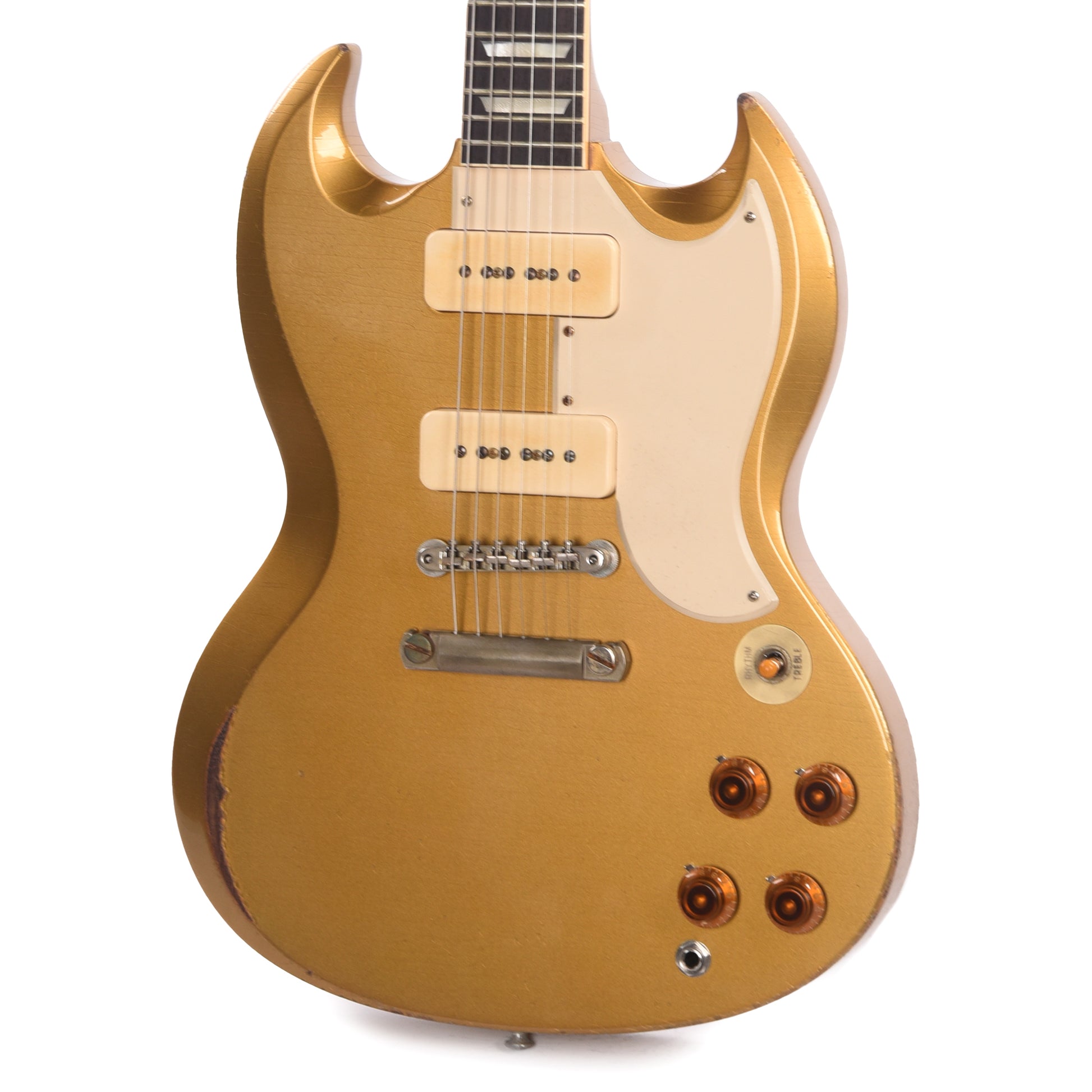 Gibson Custom Shop 1961 Les Paul SG Standard Antique Double Gold Murphy Lab Heavy Aged w/P90s Electric Guitars / Solid Body