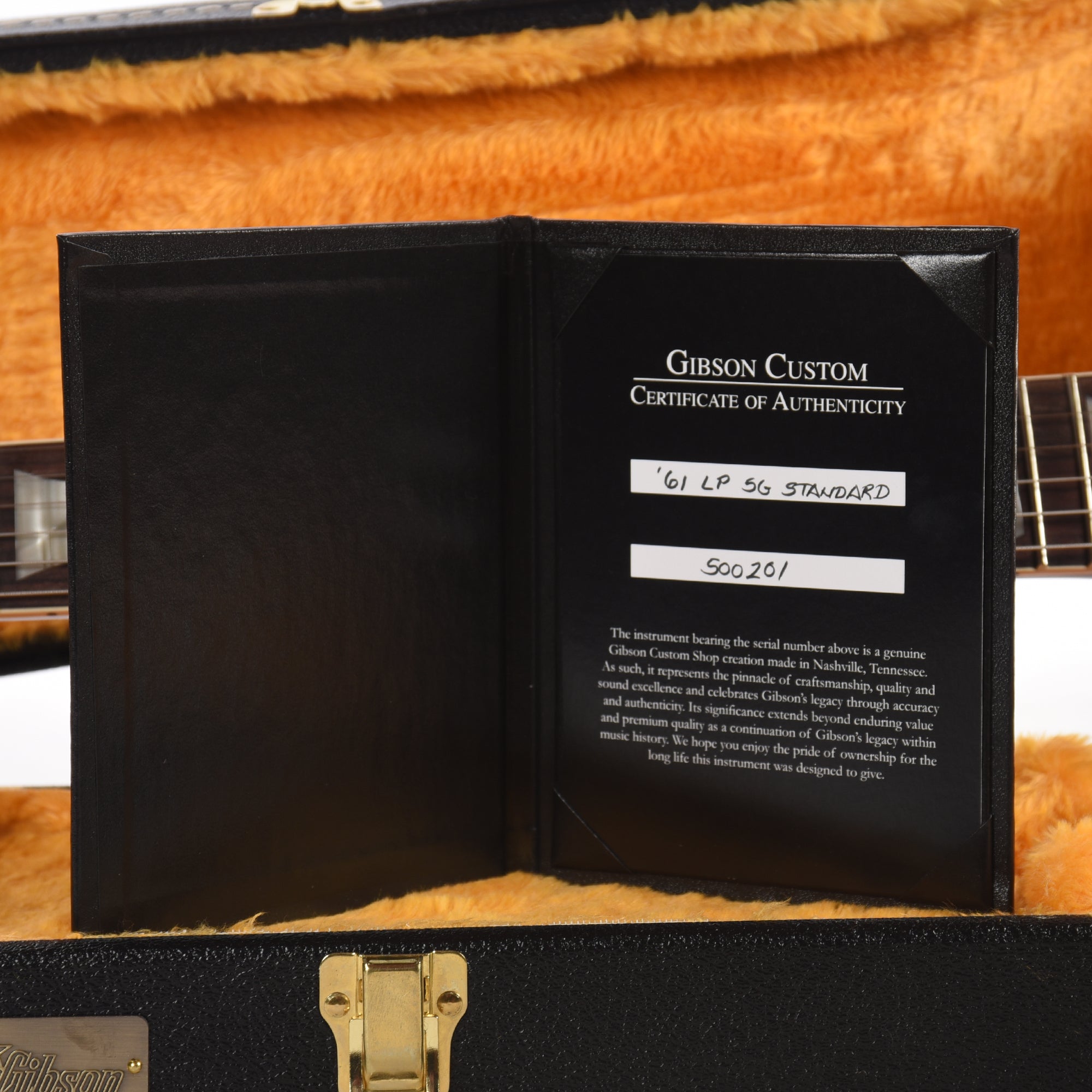 Gibson Custom Shop 1961 Les Paul SG Standard 