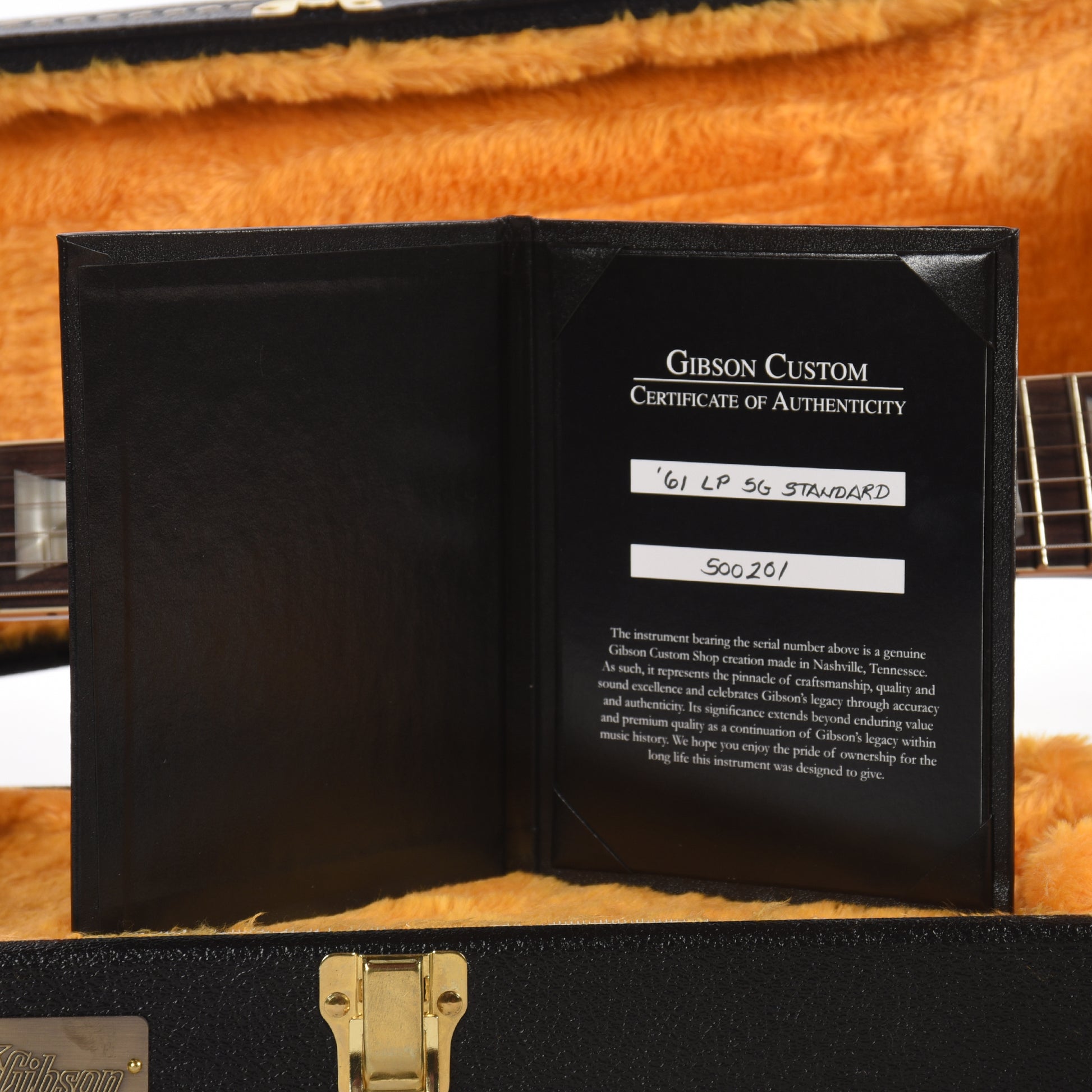 Gibson Custom Shop 1961 Les Paul SG Standard "CME Spec" Aniline Dye VOS w/Maestro Vibrola Electric Guitars / Solid Body