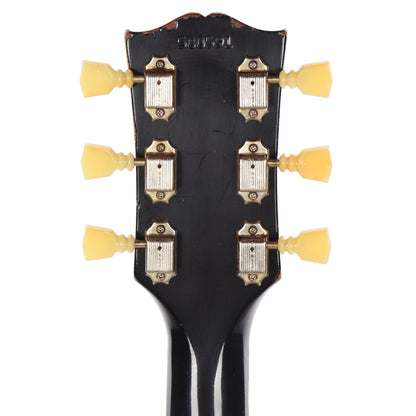 Gibson Custom Shop 1961 Les Paul SG Standard "CME Spec" Antique Ebony Murphy Lab Heavy Aged NH w/Long Maestro Vibrola & Black Uncovered Custom "S" Buckers Electric Guitars / Solid Body