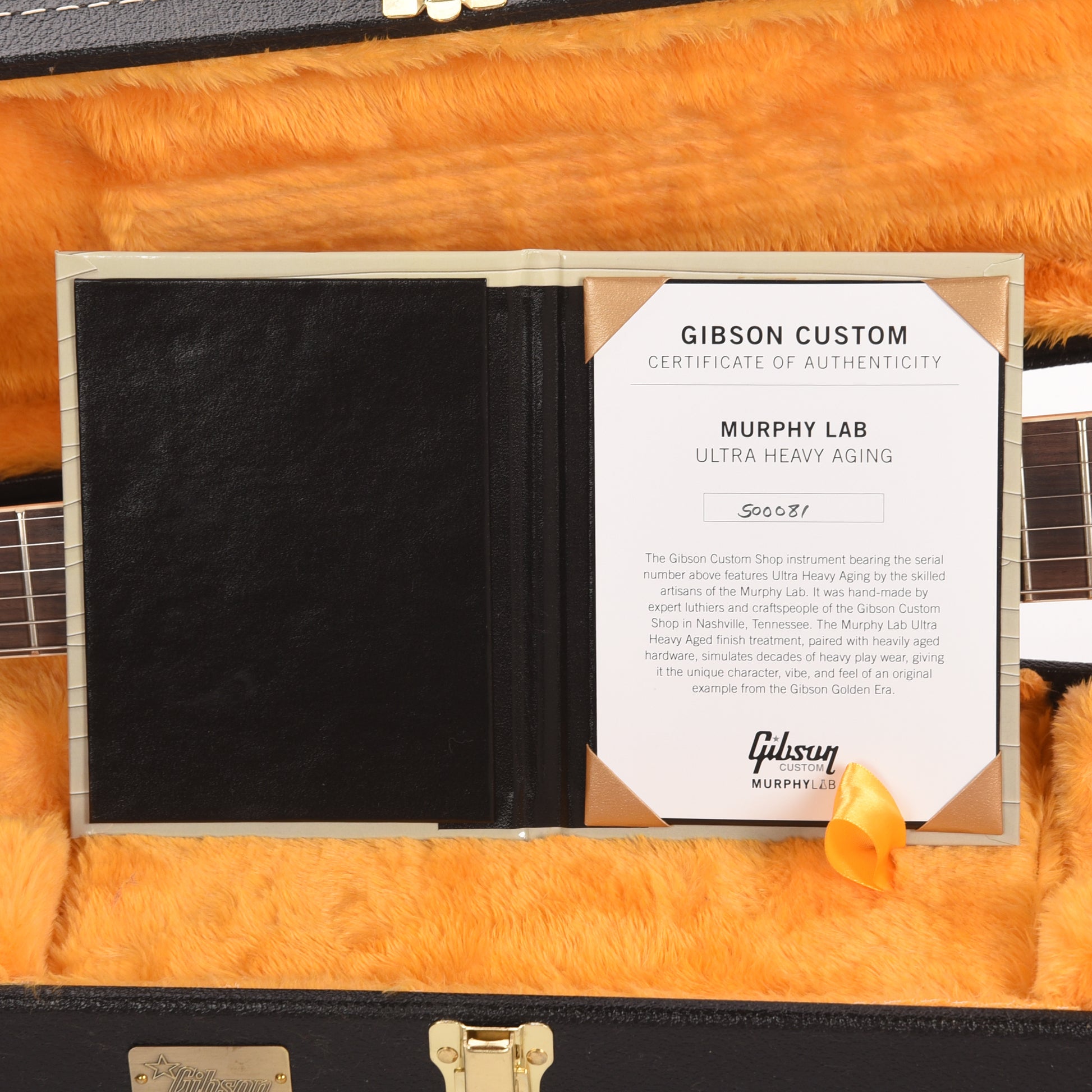 Gibson Custom Shop 1961 Les Paul SG Standard "CME Spec" Antique Ebony Murphy Lab Heavy Aged NH w/Long Maestro Vibrola & Double White Custom "S" Buckers Electric Guitars / Solid Body