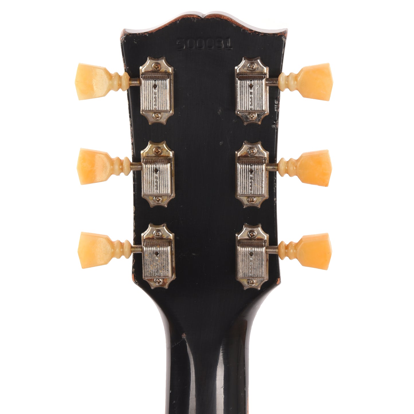 Gibson Custom Shop 1961 Les Paul SG Standard "CME Spec" Antique Ebony Murphy Lab Heavy Aged NH w/Long Maestro Vibrola & Double White Custom "S" Buckers Electric Guitars / Solid Body