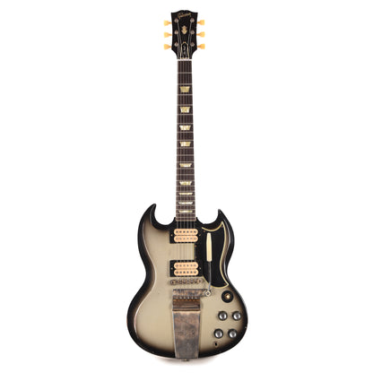 Gibson Custom Shop 1961 Les Paul SG Standard "CME Spec" Antique Silverburst Murphy Lab Heavy Aged NH w/Long Maestro Vibrola & Double White Custom "S" Buckers Electric Guitars / Solid Body