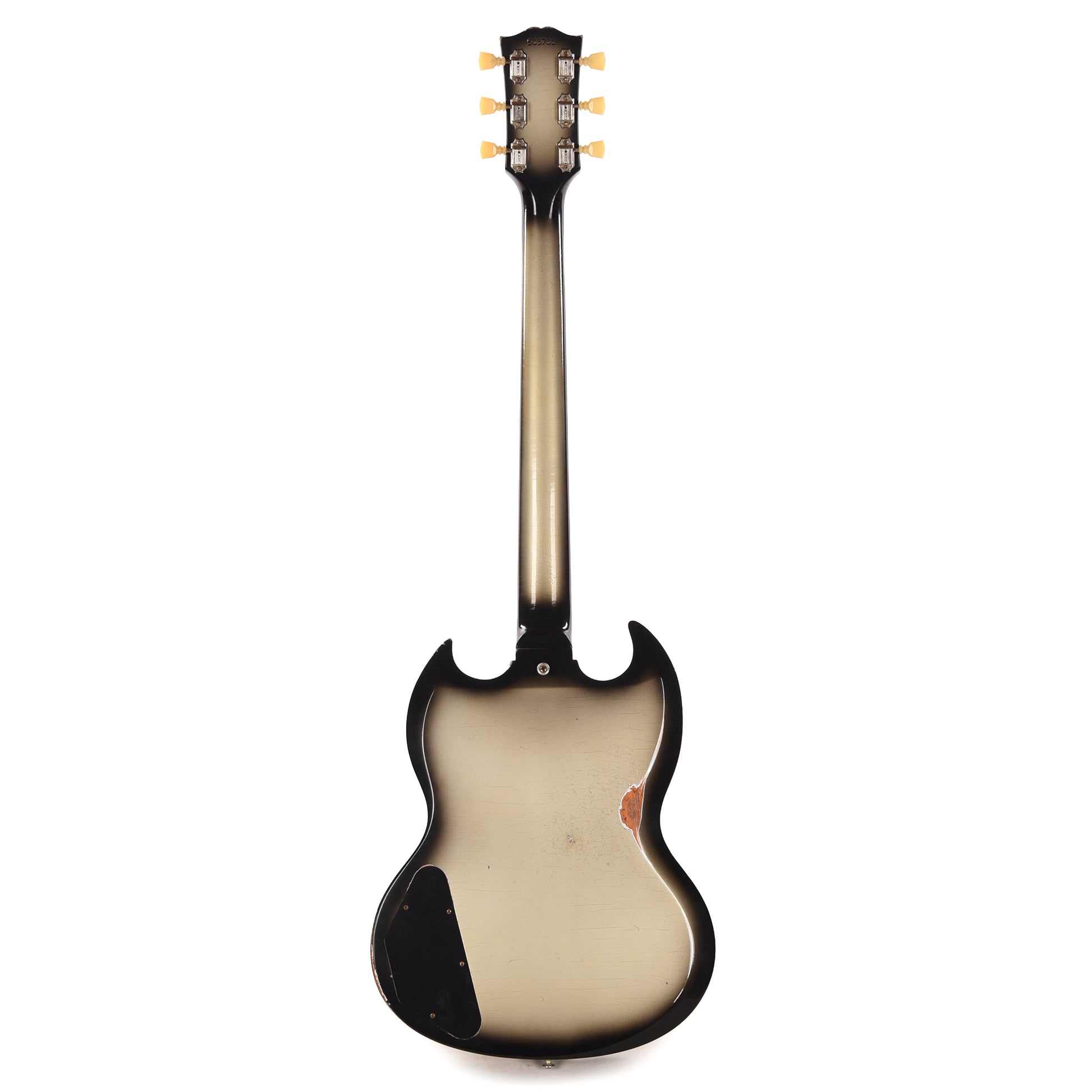 Gibson Custom Shop 1961 Les Paul SG Standard "CME Spec" Antique Silverburst Murphy Lab Heavy Aged NH w/Long Maestro Vibrola & Double White Custom "S" Buckers Electric Guitars / Solid Body