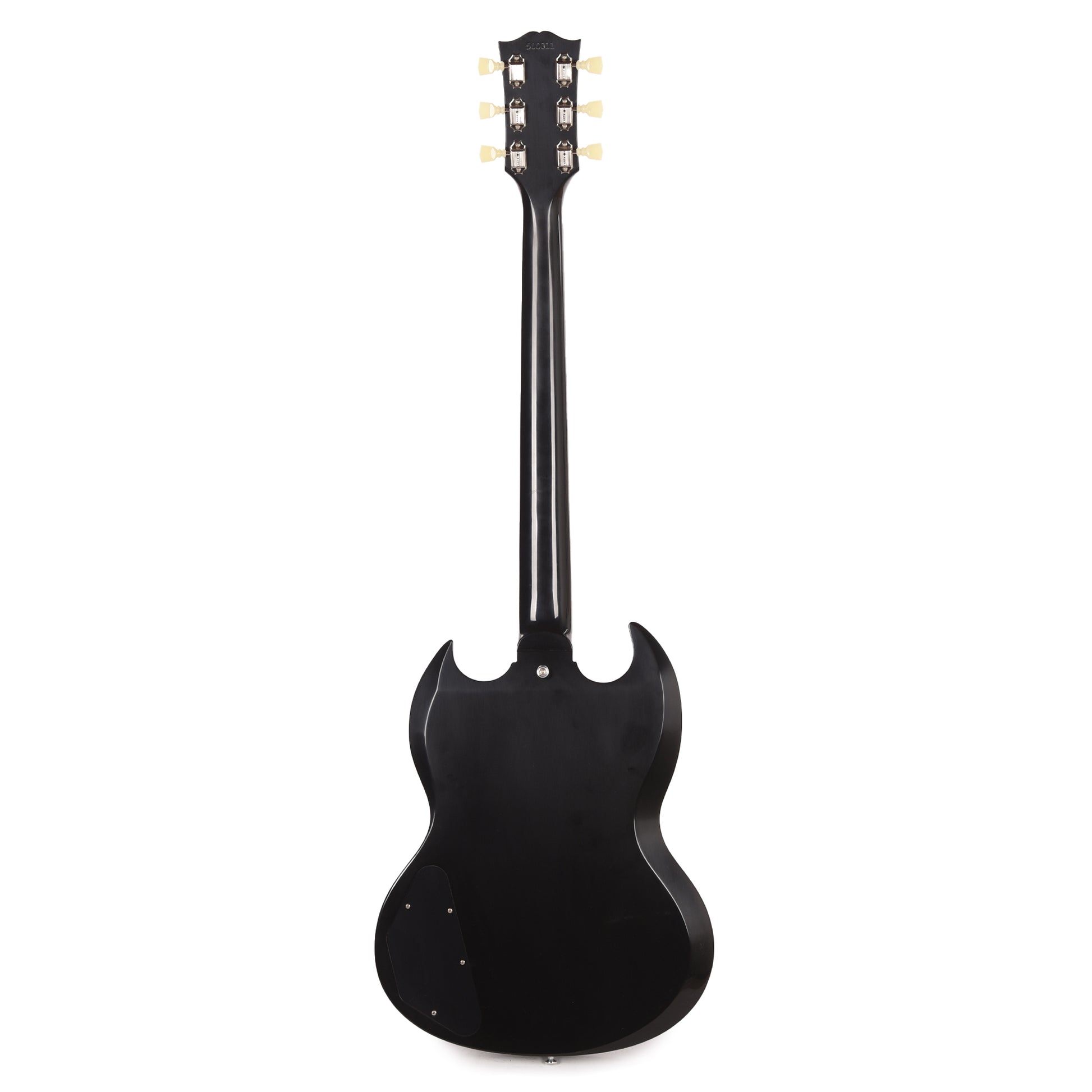 Gibson Custom Shop 1961 Les Paul SG Standard "CME Spec" Heavy Antique Ebony VOS w/Flat Short Maestro Vibrola Electric Guitars / Solid Body