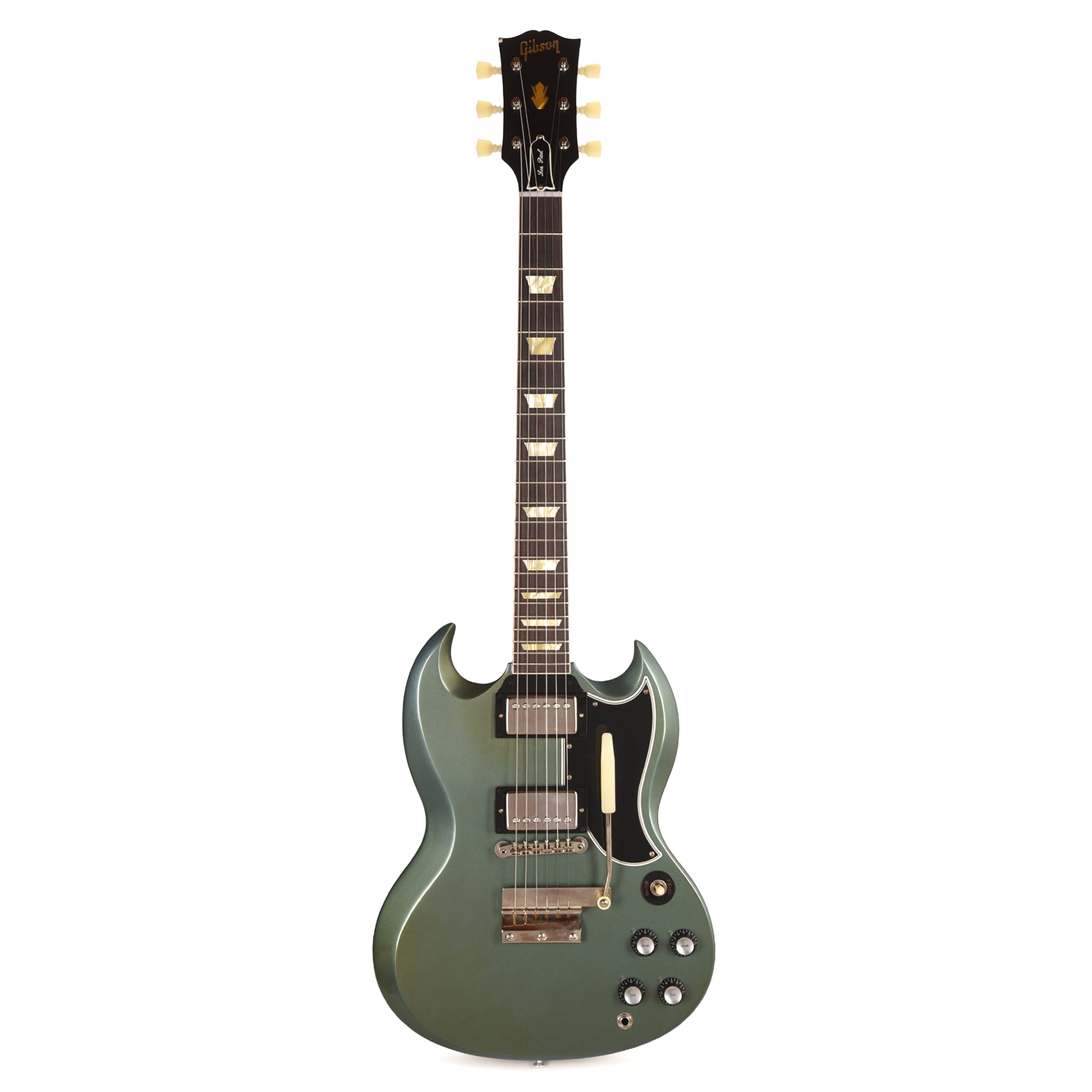 Gibson Custom Shop 1961 Les Paul SG Standard "CME Spec" Heavy Antique Pelham Blue VOS w/Flat Short Maestro Vibrola Electric Guitars / Solid Body